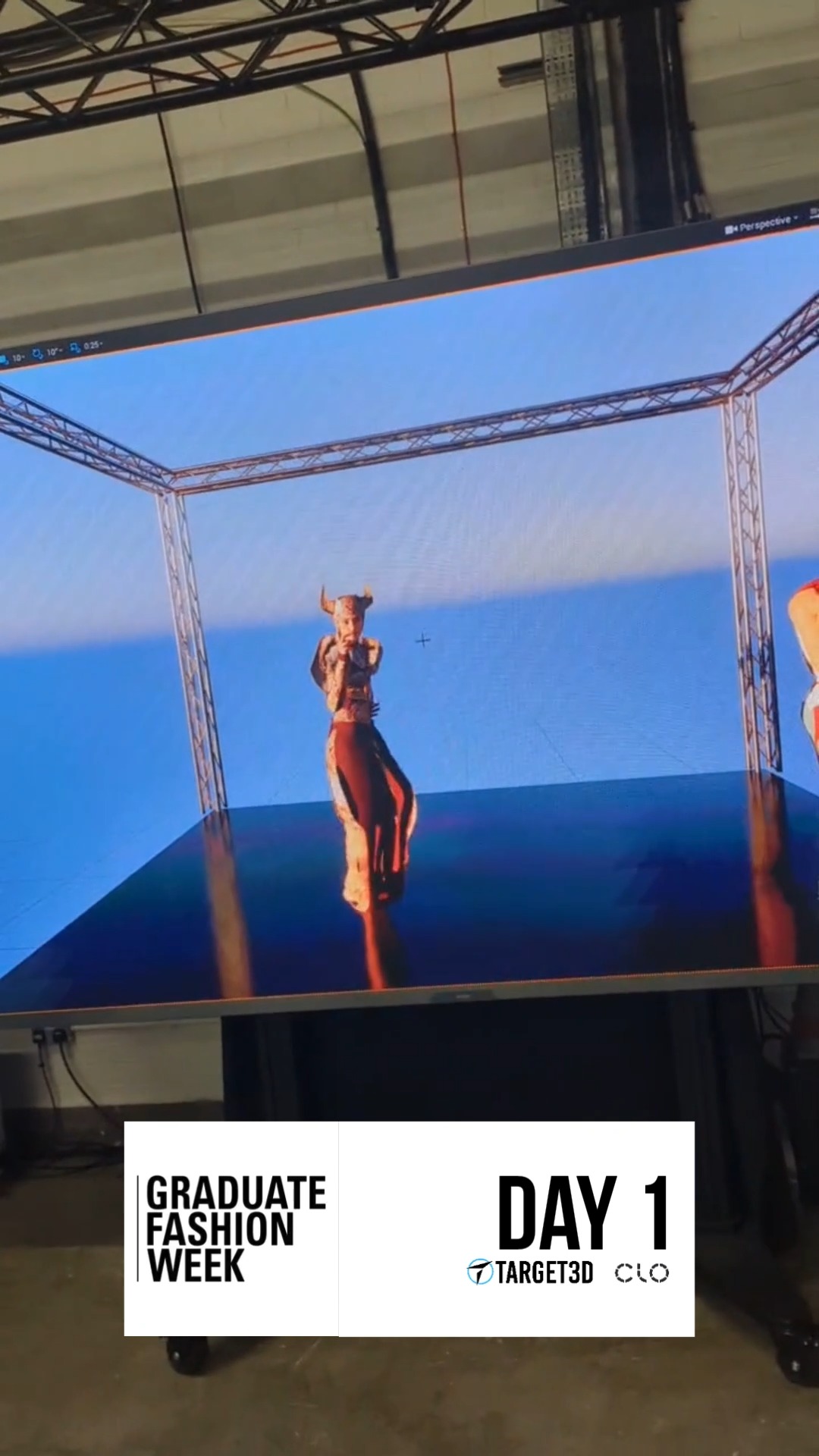 Graduate Fashion Week 2026 has begun!
Our @OptiTrack markerless tracking system is showing off graduate designer pieces, digitally, and in real time!
@itsclo3d software has transformed physical fashion into the virtual world, allowing anyone to try on the designs instantly.
Come along to the Digital Innovation Lab to see for yourself!
@graduatefashionfoundation #GFW #GFW2026 #GraduateFashionWeek #markerless #fashion #fashiondesign #mocap #OptiTrack #Clo #Captury #Target3D
