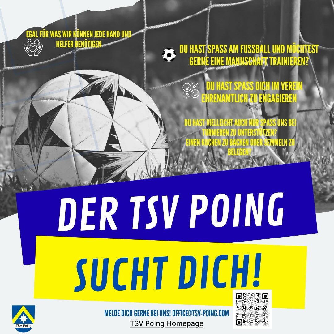 Melde dich bei uns!💙💛
