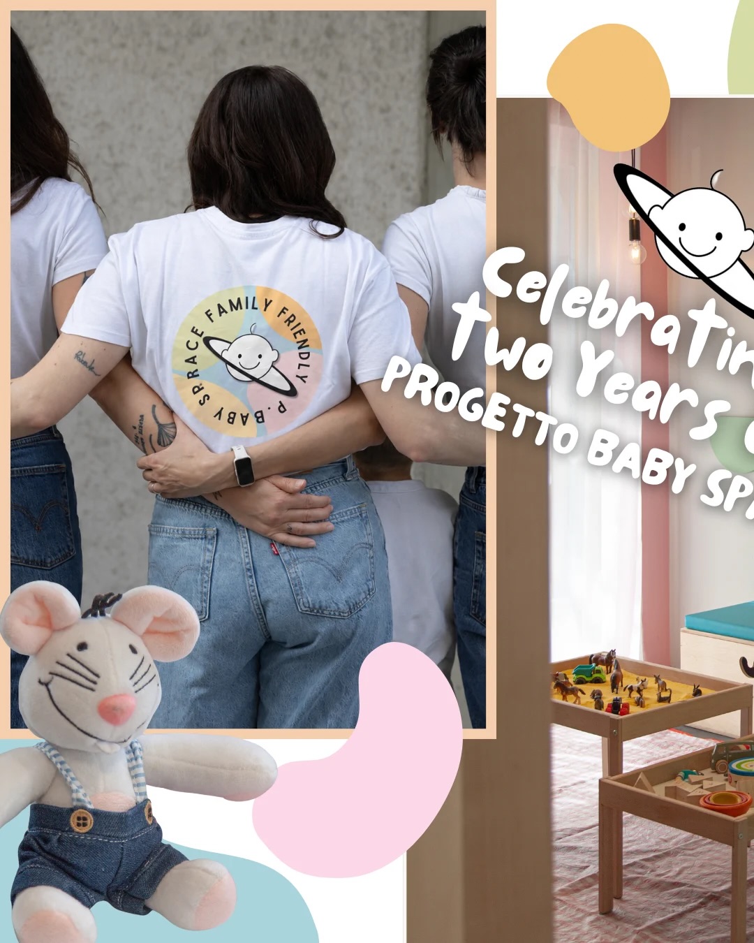 🎉 𝗕𝗨𝗢𝗡 𝟮° 𝗖𝗢𝗠𝗣𝗟𝗘𝗔𝗡𝗡𝗢, 𝗕𝗔𝗕𝗬 𝗦𝗣𝗔𝗖𝗘! 🎉
Due anni di sogni, idee, incontri e tantissime famiglie che hanno scelto di camminare insieme a noi. 💛✨
Un enorme grazie a @kidsandustrento per averci accolto nella loro splendida location, per la loro professionalità e per aver proposto attività coinvolgenti e divertenti dedicate ai bambini. È stato meraviglioso condividere questa giornata insieme! 🫶
Un ringraziamento speciale a @brendasilva.photography per questi magnifici scatti e per la sua grande professionalità.
📸✨ Se ancora non la seguite, fatelo: il suo talento merita davvero!
Grazie anche a 𝗜𝗡𝗖𝗔𝗡𝗧𝗢 – 𝗜𝗹 𝗙𝗼𝗿𝗻𝗼 𝗕𝗿𝘂𝗴𝗻𝗮𝗿𝗮 | 𝗟𝗮𝘃𝗶𝘀 @incanto_ilfornobrugnara, che ha reso ancora più speciale questa festa con i suoi deliziosi dolci e salati. Tutto buonissimo! 🍰🥐
E il grazie più grande va a 𝗧𝗨𝗧𝗧𝗘 𝗟𝗘 𝗙𝗔𝗠𝗜𝗚𝗟𝗜𝗘 che hanno partecipato, ai bambini che hanno riempito questo pomeriggio di sorrisi e a chi ogni giorno sostiene e fa crescere questa grande comunità. ❤️
𝗕𝗮𝗯𝘆 𝗦𝗽𝗮𝗰𝗲 𝗰𝗼𝗺𝗽𝗶𝗲 𝟮 𝗮𝗻𝗻𝗶, ma la voglia di continuare a costruire qualcosa di bello insieme è più forte che mai.
✨ Ci vediamo il prossimo anno per festeggiare insieme un nuovo compleanno Baby Space e creare ancora tanti ricordi speciali! 🚀🌙
#BabySpace
#FamilyFriendly
#ProgettoBabySpace
#FamiglieInMovimento
#BabySpaceCommunity