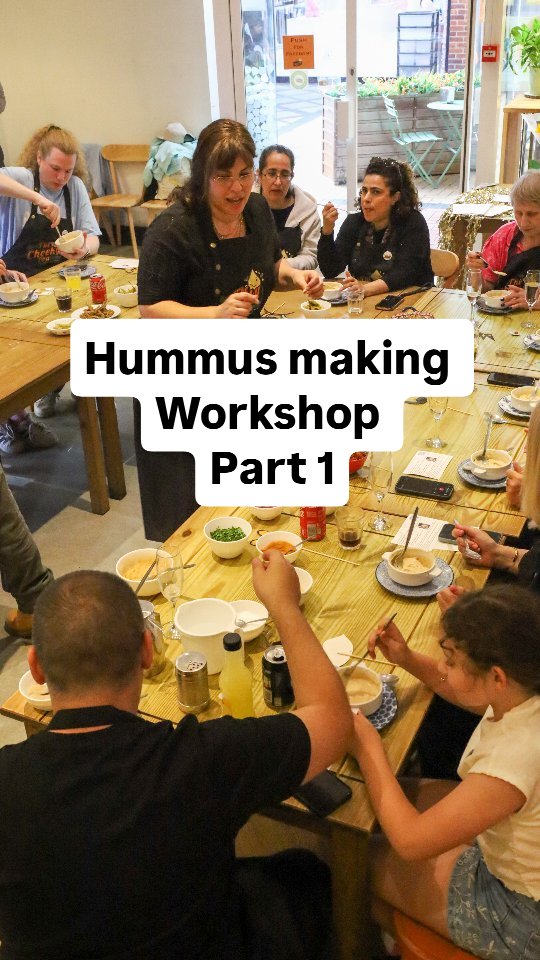 13 years of spreading hummus happiness! 🧆💚
We celebrated our 13th birthday doing what we love most—sharing delicious hummus. This year, we marked the occasion by hosting a special hummus-making workshop with some of our biggest fans.
It was such a joy bringing together people who started as strangers but shared two things in common: a love for the cheeky pea and a passion for great hummus.
What a fantastic evening! Everyone received their very own cheeky apron, learned our hummus-making recipe and top tips, and heard the story behind our journey over the past 13 years.
A huge thank you to the Kingston community for your continued support, loyalty, and love. We truly felt it on the night, and we're so grateful to have you as part of our story.
Exciting news—our hummus-making workshops will be available to book from September! Be sure to subscribe to our newsletter via our website to be the first to hear about upcoming dates and ticket releases.
Here's to many more years of hummus, community, and good times together! 💚✨
#hummusworkshop #hummusmaking #foodworkshop