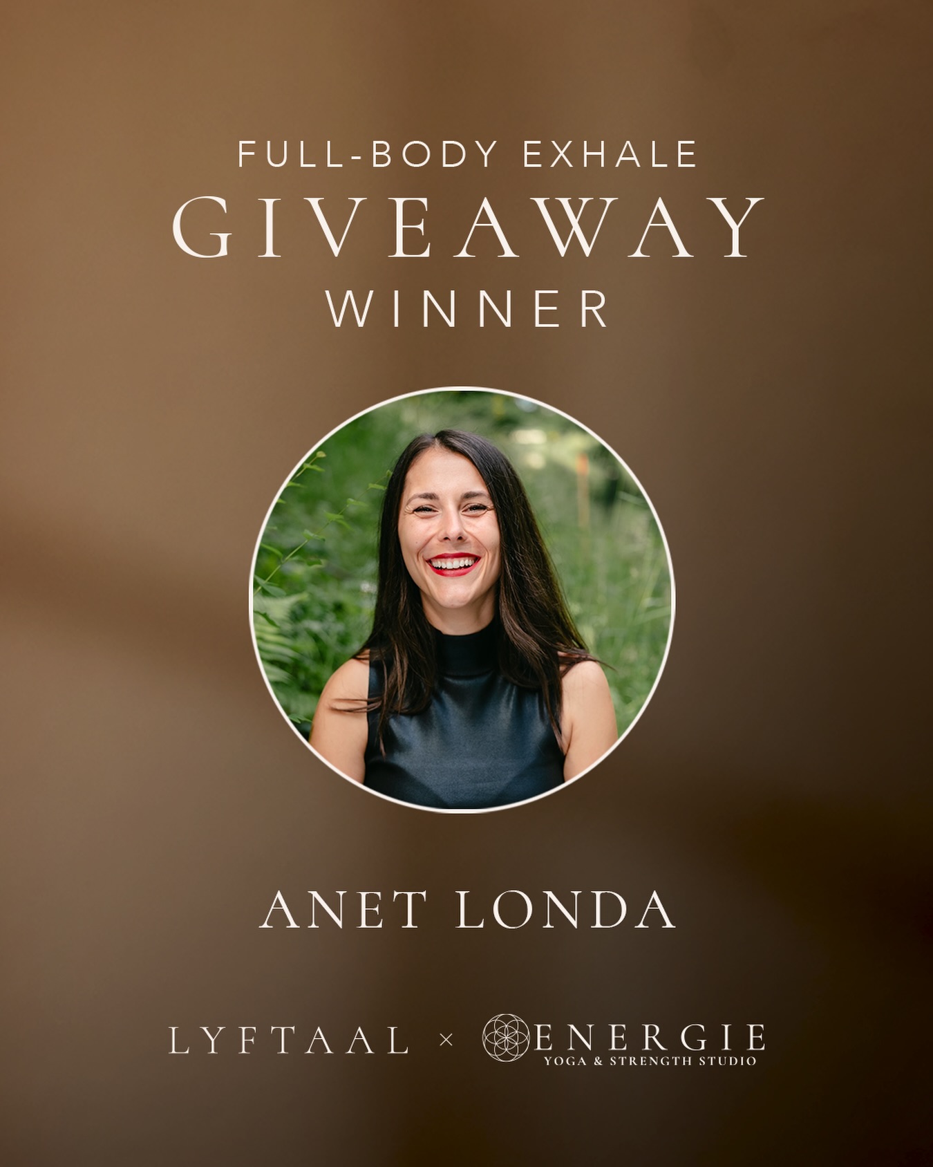 WINNER ANNOUNCEMENT 🤍
A heartfelt congratulations to @anet.londa – you’ve won our Full-Body Exhale Giveaway in collaboration with @energie_yoga_studio.
We hope these restorative experiences offer you a moment to slow down, reconnect, and return to yourself with intention.
Thank you to everyone who entered and shared in this collaboration with us. Seeing your favourite wellness spaces and beautiful recommendations made this giveaway feel even more meaningful ✨
Please check your DMs – we’ll be in touch with details on how to receive your prize 🤍
#Lyftaal #EnergieYogaStudio #Giveaway #Paarl #NervousSystemRegulation