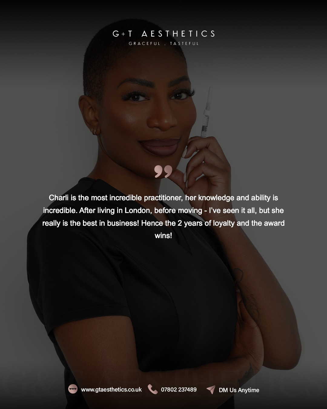 Nothing speaks louder than client feedback. 🤍
I am proud to provide a personalised experience focused on professionalism, safety and natural-looking results.
📲Enquire or visit www.gtaesthetics.co.uk for more info.
#ClientTestimonial #FiveStarService #TrustedCare #AestheticClinic #NaturalAesthetics #GTAesthetics