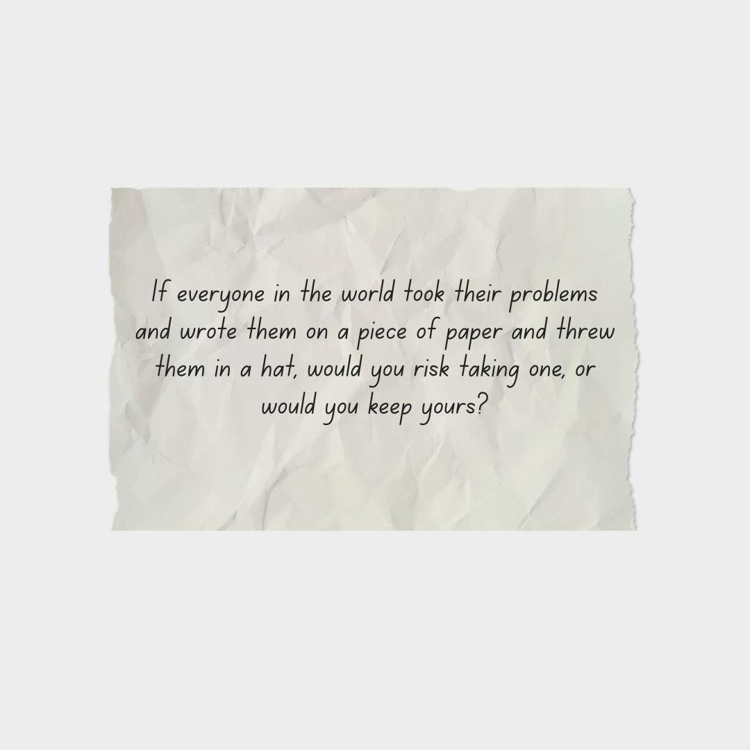 Sometimes things aren’t as bad as they seem…