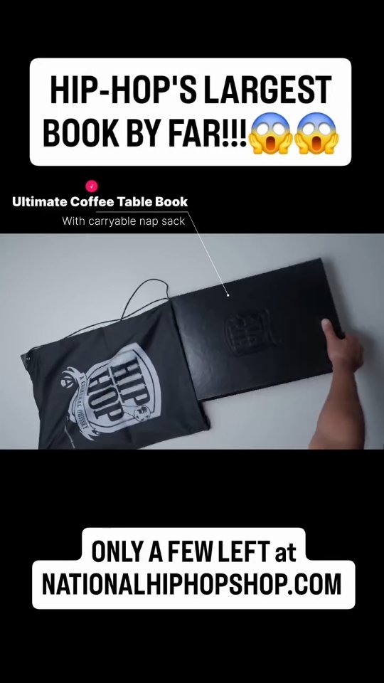 📚HIP-HOP'S DOPEST/LARGEST COFFEE TABLE BOOK!!!
🏃♂️Act Fast, we only have a few left @thenationalhiphopshop ⬇️⬇️⬇️
https://www.hiphopmuseumdc.org/product-page/hip-hop-a-cultural-odyssey-hardcover-book