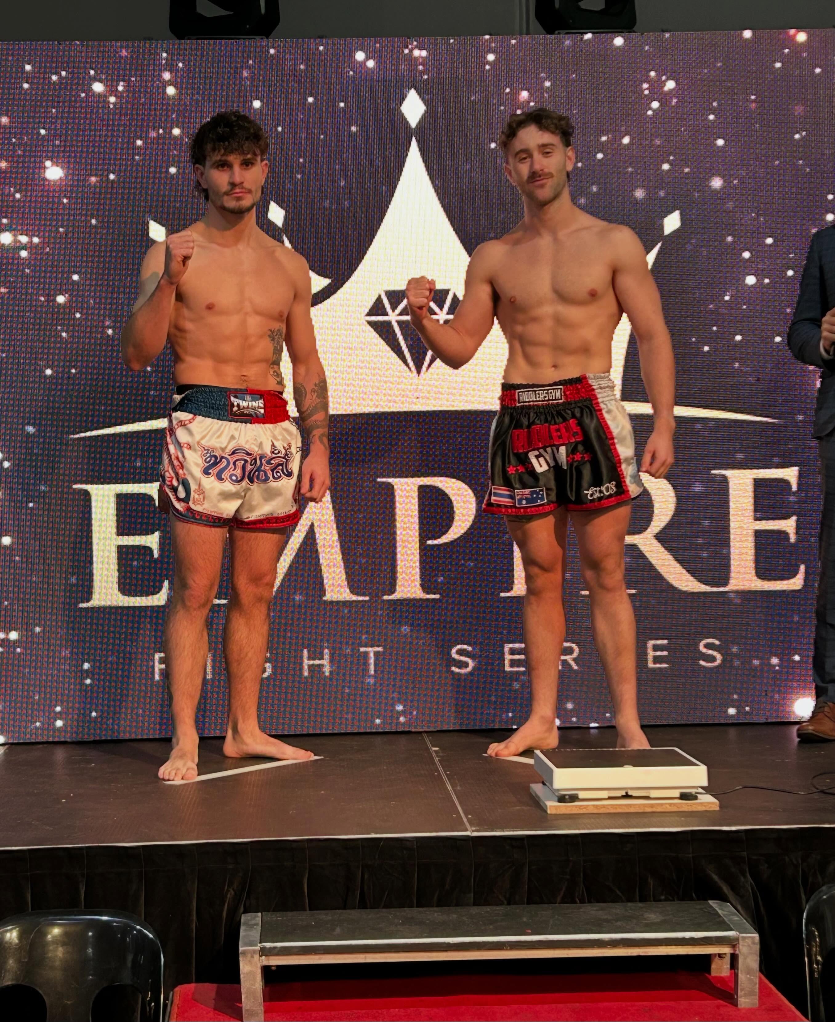 Boys weighed in, refuelling and excited to get in there tomorrow afternoon!
+ @sebbroley_ @nibzy_mio
@empirefightseries_australia
EVENT DETAILS
🗓️ Saturday, June 13th
📌 Pursuit Bibra Lake, 1/13 Discovery Drive
⏰ Doors open 12 pm. First fight 1 pm.
🎟️ Online ticket link https://www.trybooking.com/DMBKD or in bio
❗️Pay in 4 Instalments using PayPal at checkout
🎫 Physical tickets available through participating gyms
🎥 Livestream via livecombatsports.com.au
👥 Under 18’s must be accompanied by an adult
Wear your Riddlers Gym apparel to show who you’re supporting! ❤️🖤
You all tomorrow 🫡
#riddlersgym #muaythai #nakmuay #grassrootsmuaythai #empirefightseries