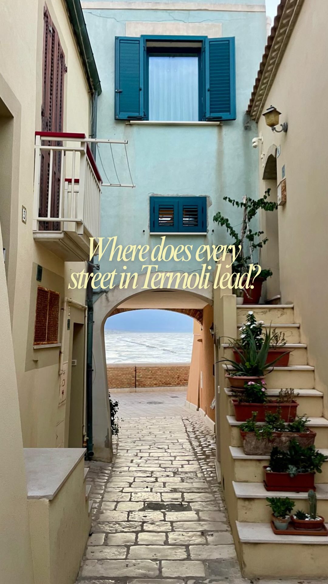 In Termoli every street ends the same way.
At the sea. 🌊
You won’t find Termoli on the Italy postcards. that’s rather the point. This is Molise, the region even Italians forget, and each September I bring a small group home with me to live it, not tour it. Five days on the Adriatic coast, cooking what’s in season, long lunches, and these streets down to the sea.
Don’t see Italy like a tourist. Live it like a local.
A few places left for September. Comment MOLISE, or tap the link in bio to enquire.
Adele X
#termoli #molise #undiscovereditaly #culinaryretreat #cookingholidayitaly