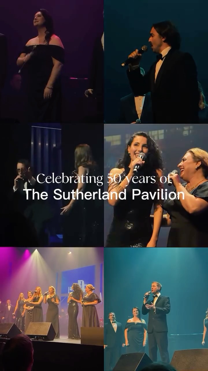 We absolutely loved being a part of @sutherlandpavilion ‘s 50th Anniversary celebrations on Friday night!
It was so special to bring to life some classics from our long history of performing at the venue, alongside @engadinems!
As always, we’re exceptionally proud of our talented community for helping us celebrate in this way ❤️