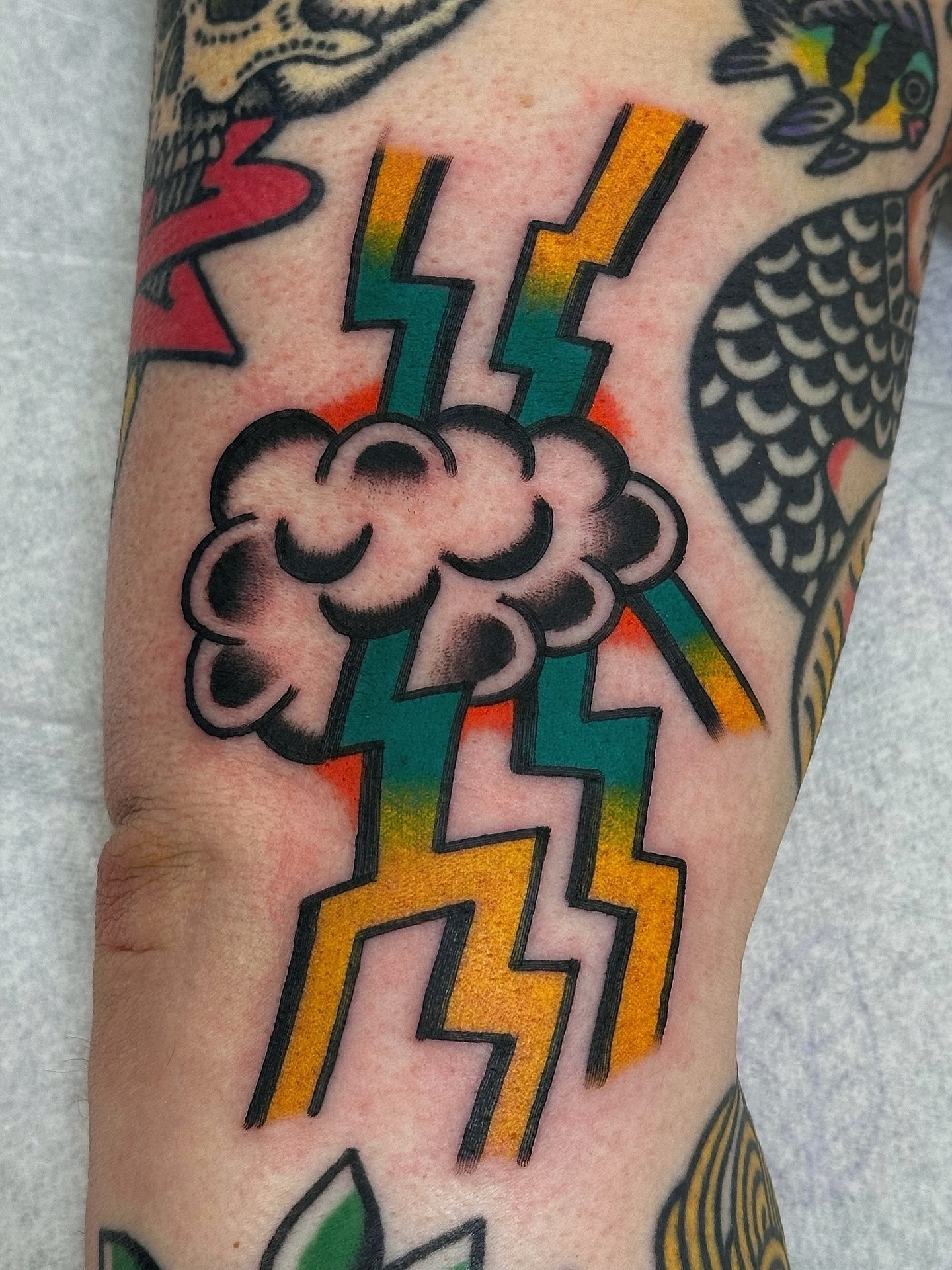 Tattoos done by @nomadleetattooing
Booking via:
www.crybabyffm.com/contact