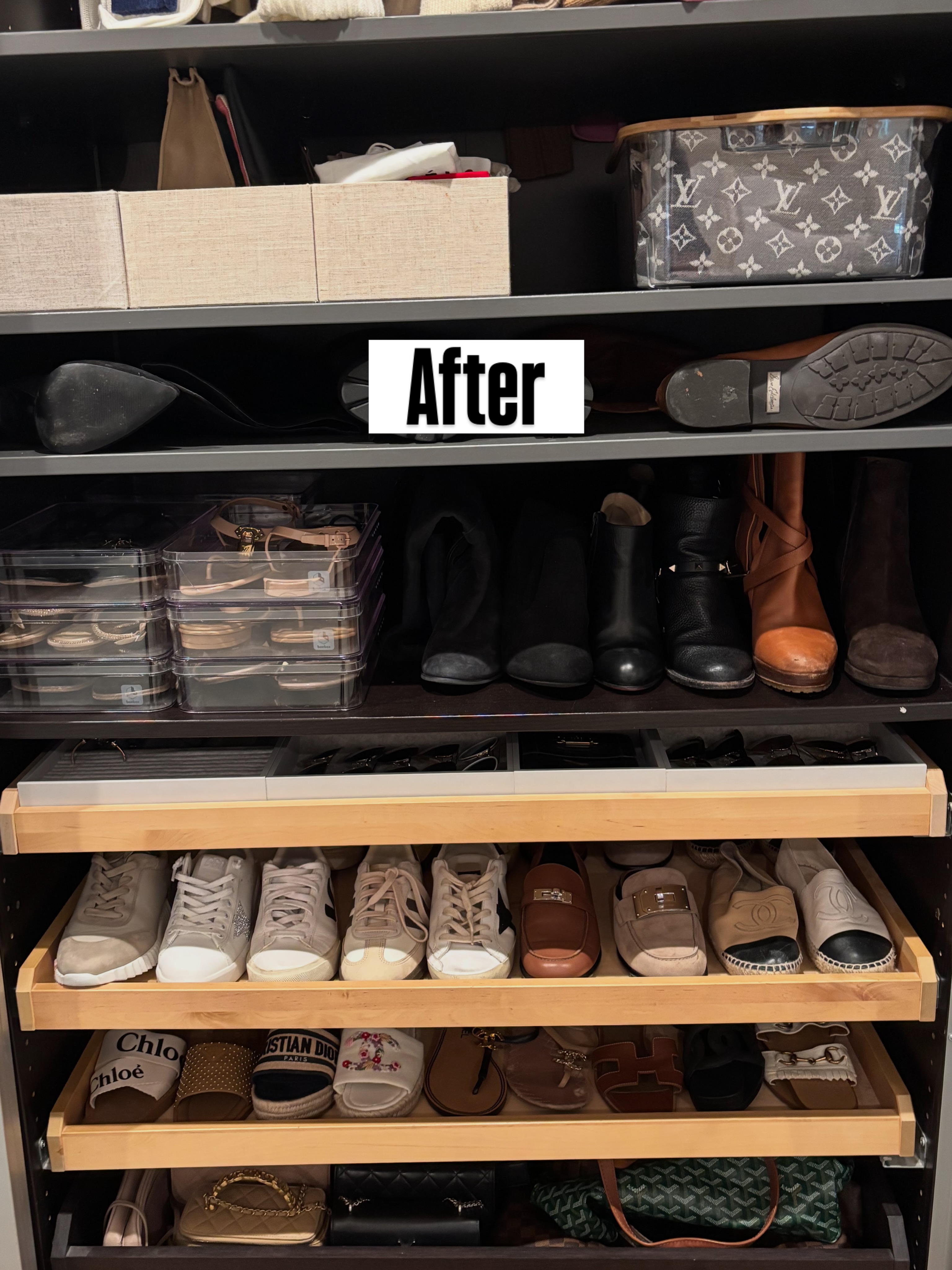 Closet transformation complete!
This before-and-after is proof that a thoughtfully organized space can make a huge difference. We transformed this closet into a more functional, organized system that makes it easier to find what’s needed and keep everything in its place.
By maximizing the existing space and creating intentional storage zones, we turned everyday clutter into a space that feels calm, efficient, and easy to maintain.
A refreshed closet doesn’t just look better—it helps make daily routines smoother too!
#ClosetTransformation #BeforeAndAfter #HomeOrganization #OrganizedHome #Declutter FunctionalSpaces ProfessionalOrganizer