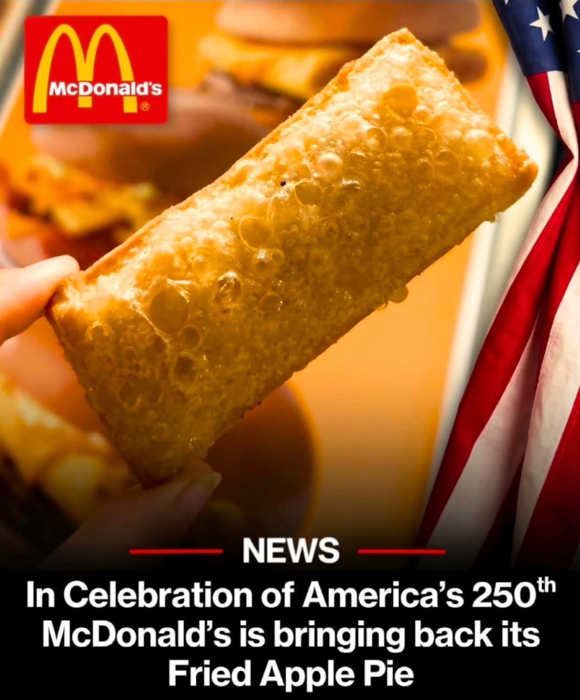 The roof of my mouth my never forgive me but ... I see a lot of hot lava like pleasure (and pain) in my immediate future.
#McDonalds #pie #80s #80skids