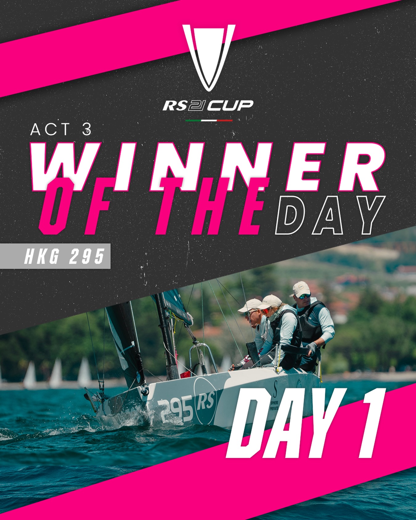 Congrats to Les Freaks HKG 285, winner of the DAY 1 ๐ญ๐ฐ