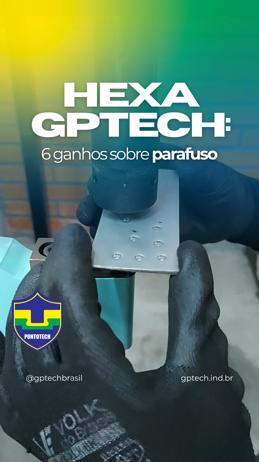 A GPTECH já conquistou o seu Hexa. São 6 ganhos reais ao eliminar o parafuso da sua linha. Sem estoque, sem furo, sem reaperto.
Apenas união por conformação MECÂNICA, com o PontoTech.
Fale com um especialista agora mesmo! (Link na Bio)
#PontoTech #GPTECH #HexaGPTECH #UniaoDeChapas #ConformacaoMecanica #UniaoAFrio #IndustriaInteligente