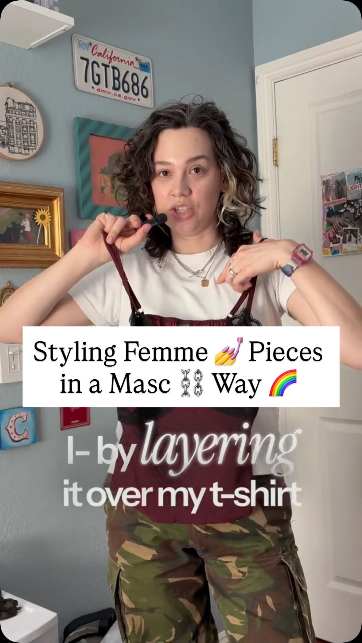 If you’re anything like me, getting dressed can bring up complicated feelings of gender, identity, and expression. 🚺🚹
Lately, I’ve been experimenting with adding more feminine pieces back into my wardrobe! 👗
Today, I’m layering a lace cami tank over a t-shirt to create a Y2K inspired look. I explore how to balance feminine and edgy pieces together, share tips on mixing masculine and feminine styles, and show how secondhand accessories can elevate an outfit without breaking the bank!
Ad a stylist, I’m all about exploring the different sides my personal style. Style is dynamic—and it doesn’t serve anyone to keep yourself in a box!
Would you ever try this layered look? Let me know! 👇👙
#genderexpression #stylinghacks #outfitinspo #wardrobestylist #personalstylist