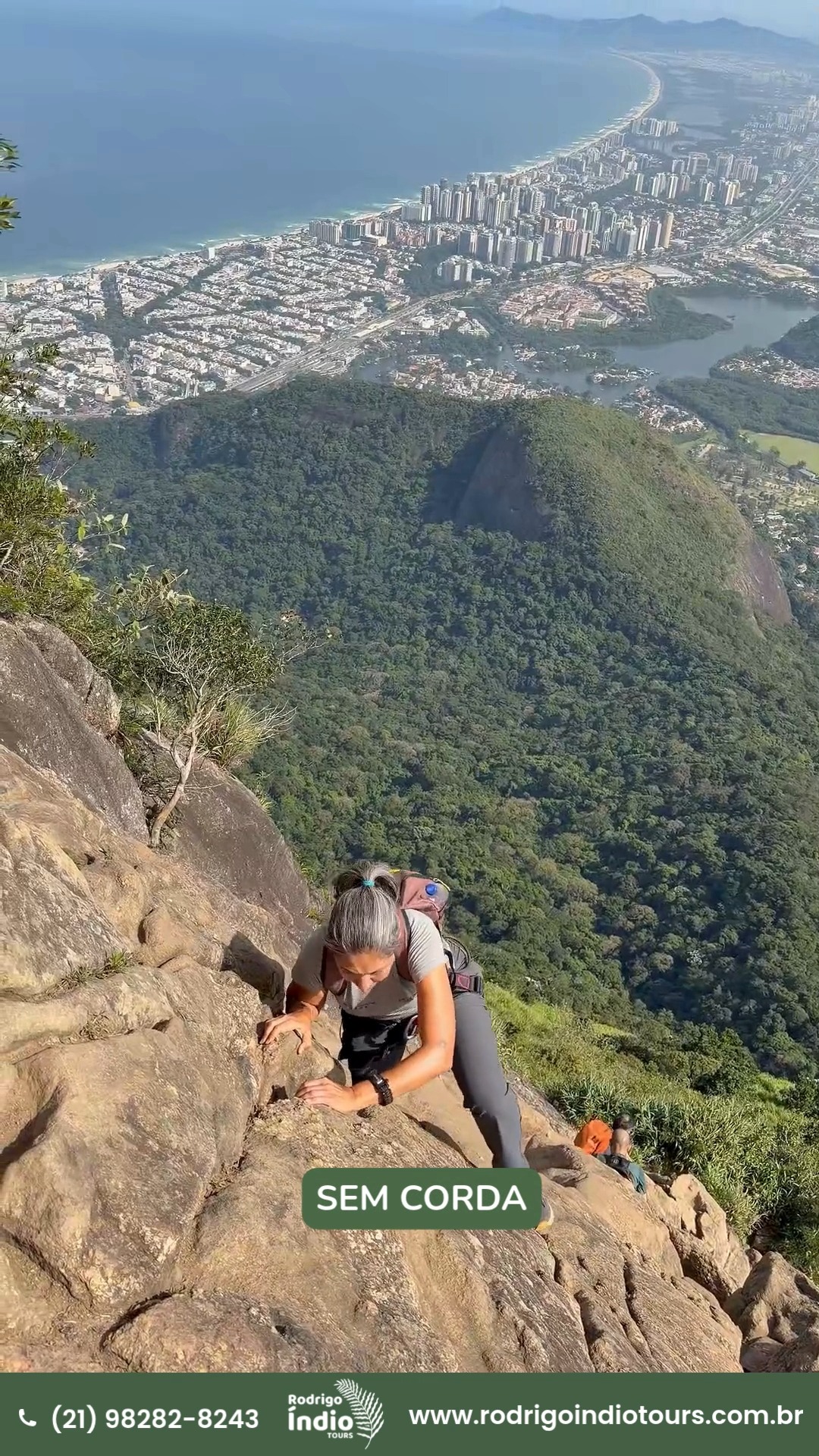 A trilha mais famosa e procurada do Rio e na minha opinião a melhor. Seja por todo o percurso com vistas incríveis, a sua dificuldade, escalada na Carrasqueira (ou rapel), sua imensidão e vista 360 graus da cidade de imponente montanha.
The most famous and sought-after trail in Rio, and in my opinion the best. Whether it's the entire route with incredible views, its difficulty, the climb on Carrasqueira (or rappelling), its immensity, and the 360-degree view of the city from an imposing mountain.
PEDRA DA GÁVEA:
https://www.rodrigoindiotours.com.br/pedra-da-gavea
AS MELHORES EXPERIÊNCIAS ESTÃO AQUI:
https://www.rodrigoindiotours.com.br/experiencias
MAIS UM DIA DE ÍNDIO
ANOTHER ÍNDIO DAY