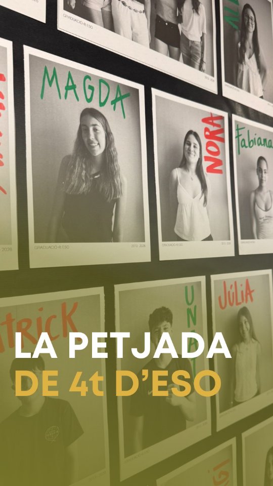 Hi ha petjades que no s’esborren ✍️💙
Amb cada signatura, els nois i noies de 4t d’#ESO han deixat una part de la seva història a l’escola. Records, amistats, aprenentatges i moments compartits que conformen la família #SAFA.
Perquè marxen cap a una nova etapa, però la seva empremta sempre formarà part de la nostra escola ✨