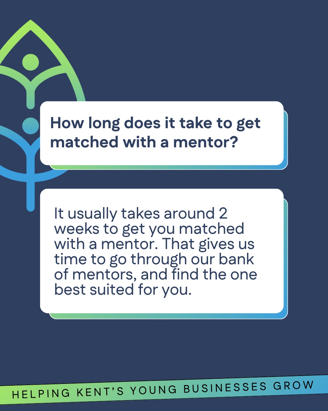 Got questions about business mentoring? 💭
Our FAQ series is here to answer some of the things we get asked most often, helping you understand how mentoring works and whether it's right for you.
Have another question you'd like us to cover? Let us know in the comments 👇
#TheKentFoundation #BusinessMentoring #YoungEntrepreneurs #BusinessSupport #KentBusinesses