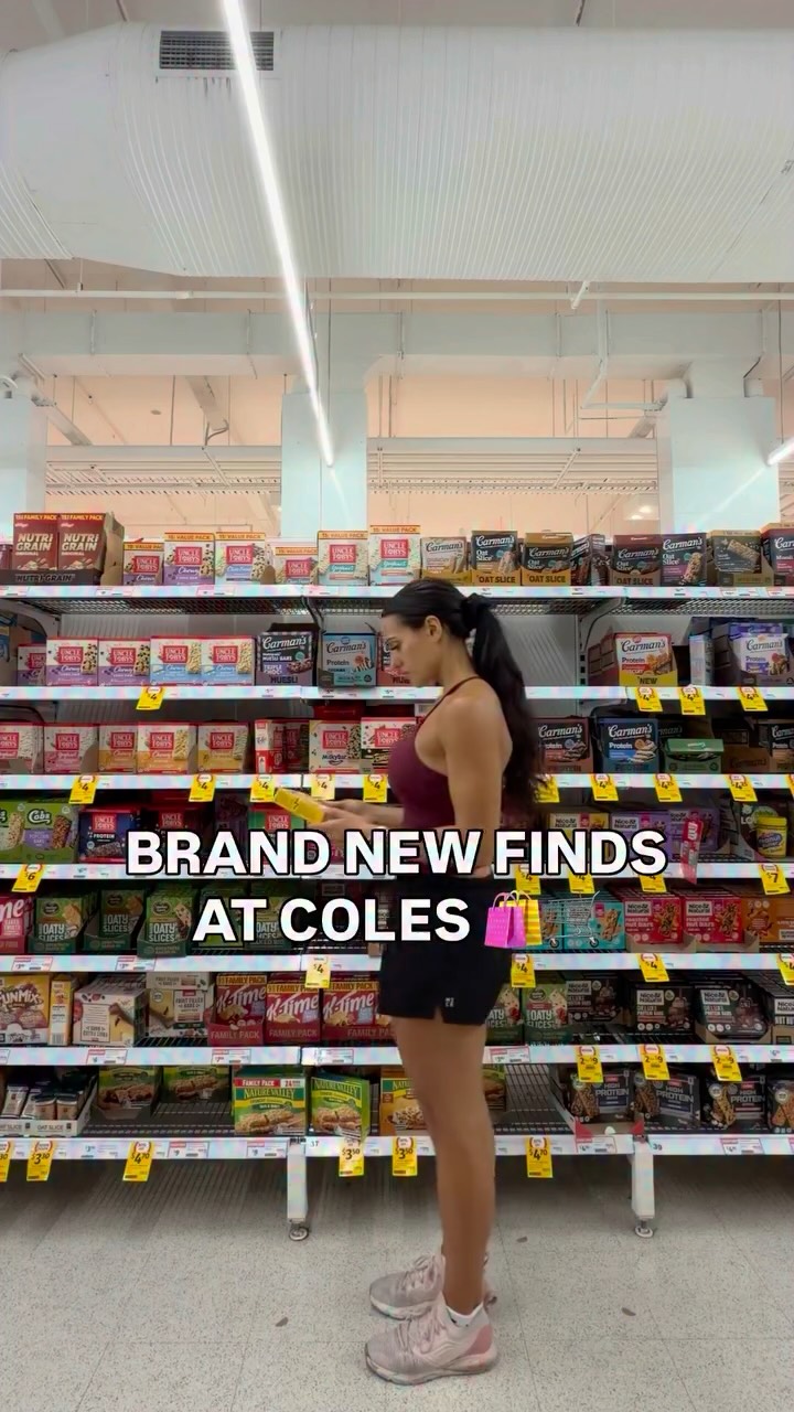 BRAND NEW FINDS AT COLES 👏😍
I spotted these new products on my latest Coles run and had to share them with you all!
I’ve included the calories and macros for each one because I know how helpful that is when you’re trying to make informed choices without spending ages reading labels 🙌
If you want to learn how to enjoy foods like this, achieve amazing results, and lose body fat without living on plain chicken, broccoli and rice... you’re in the right place 💃
Because sustainable results come from learning how to make foods you LOVE fit your goals, not cutting everything out.
❤️ Like this post
💾 Save it for your next Coles shop
👯 Follow along for more supermarket finds, meal ideas and fat loss tips
#FatLossMadeSimple #HighProteinFoods #ColesFindsAustralia