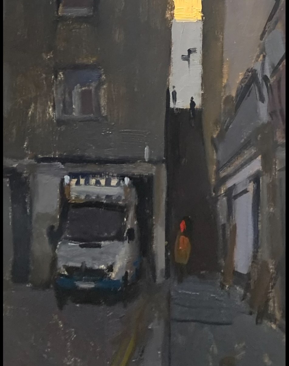 Ice cream van depot, Hastings
#icecreamvan #hastings #oilpainting