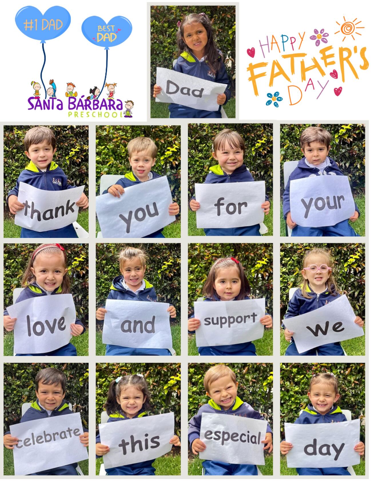 💙 Feliz Día del Padre 💙
Gracias por cada abrazo, cada enseñanza, cada juego y cada momento compartido. Hoy celebramos a quienes acompañan con amor, ejemplo y dedicación el crecimiento de nuestros niños.
¡Feliz Día del Padre a todos nuestros papitos SBP! 👨👧👦✨
#FelizDíaDelPadre #santabárbarapreschool #creciendoconamor