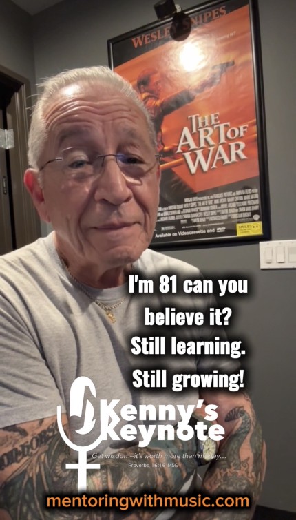 At 81, people ask me why I still take singing lessons, write songs, and chase new dreams.
My answer is simple:
“What else would I be doing?”
#NeverQuit #KeepMovingForward #DreamBig #PurposeDriven #TicketToHeaven #SongwriterLife #ChristianArtist #KennyOchoa