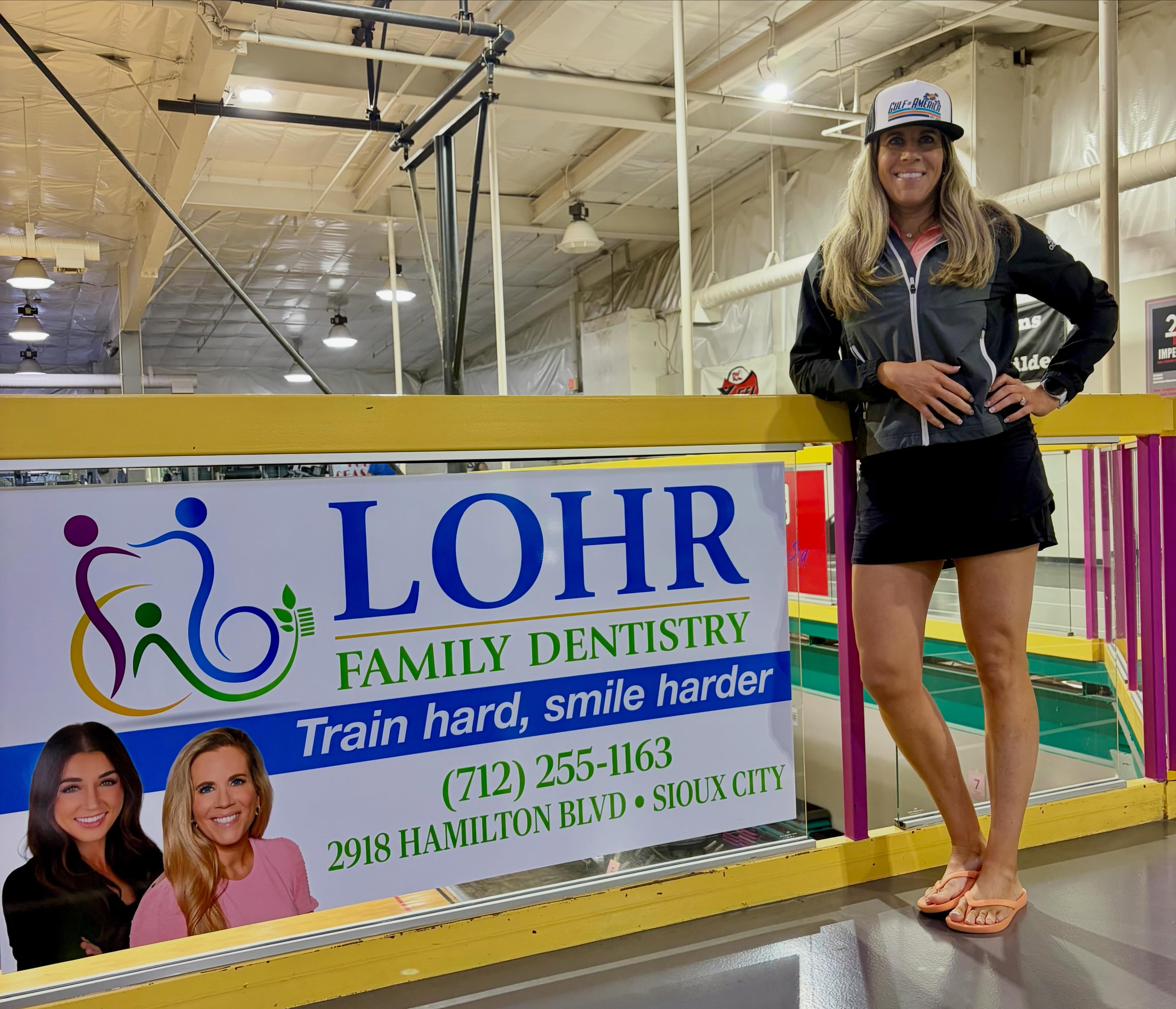 The new track ad at Four Seasons looks GREAT! 🙌🏻 Dr. Lohr bumped into FIVE patients this morning at the gym getting ripped before her training session. 🏃🏼♀️ 🏋️♂️ We are counting down the days until Dr. Cunningham and two new team members join our practice in the next month! We are so pumped to be returning to a two doctor office after a long hiatus! #lohrfamilydentistry #drlohrdds #drcunninghamdds #strongdentists #bulletproofdds