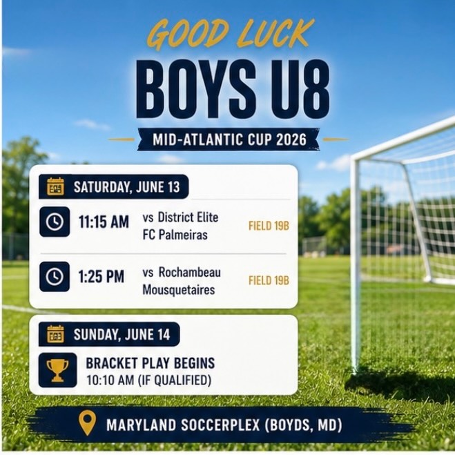 Good luck Boys!!