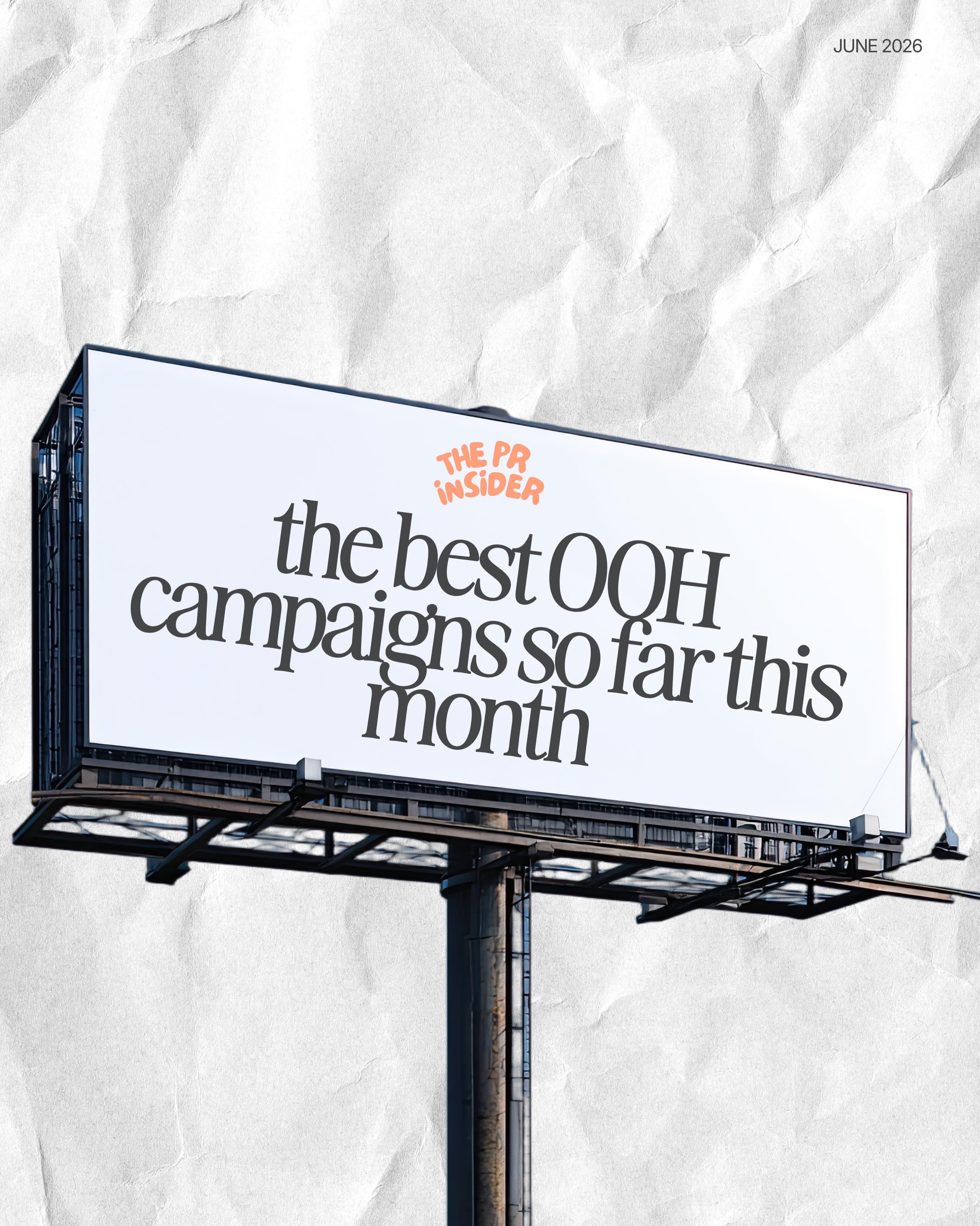 We’ve rounded up some of the best OOH campaigns we’ve spotted so far this month
Some of our favourites include:
⚽ @andysmanclubuk uses World Cup anticipation to deliver a devastating message about male suicide (@kastnerlondon )
🏀 @pepsi turns real Knicks celebrations into city-wide billboards after an NBA Championship victory (@the.team.co)
👕 @childrenwithcanceruk uses oversized football shirts to highlight childhood cancer treatment inequality (@earn.ies)
🌍 @plasticchange warns men their “nuts may contain traces of plastic” in a provocative awareness campaign (@worthyourwhile.agency)
🛴 @lime turns promo codes into a rider safety pledge (@theorldn)
🍗 KFC Sweden turns selfish, guilty cravings into a visual feast with ‘Bucket For One’ (@uncommon.creative.studio)
❄️ @coorslight uses thermal-camera OOH to make its beer appear ice-cold in a sea of summer heat (@rethinkideas)
🚗 @bmw’s new campaign leaves the car out of the picture (@serviceplan.es)
🗣️ @stammauk uses empty billboards to encourage people to give those who stammer time to speak (@irisworldwide)
🍔 @mcdonaldsnz strips away its logo in its breakfast campaign celebrating the “am to mmmmm” moment (@mccannnewzealand)
📦 @ubereats wraps entire restaurant facades in giant delivery bags to announce its launch in Córdoba (@wiedenkennedysp)
🐶 @iams turns dog waste into a giant outdoor conversation about pet health (@webershandwick)
💄 @sephora and @torontotempo challenge traditional beauty standards with ‘Pretty Badass’ (@courageideas)
📚 The Department for Education positions teaching as the escape from ordinary careers (mcsaatchigroup)
☕ 7-Eleven embraces coffee scepticism with its bold ‘Expect Nothing. Get Everything.’ campaign (The Corner Shop)
🛒 Tesco turns everyday grocery items into urgent, mission-critical deliveries for Whoosh (@bbhlondon)
Which campaign would have made you stop and look twice? 👇
#OOH #OutOfHomeAdvertising #Marketing #Advertising #CreativeCampaigns
