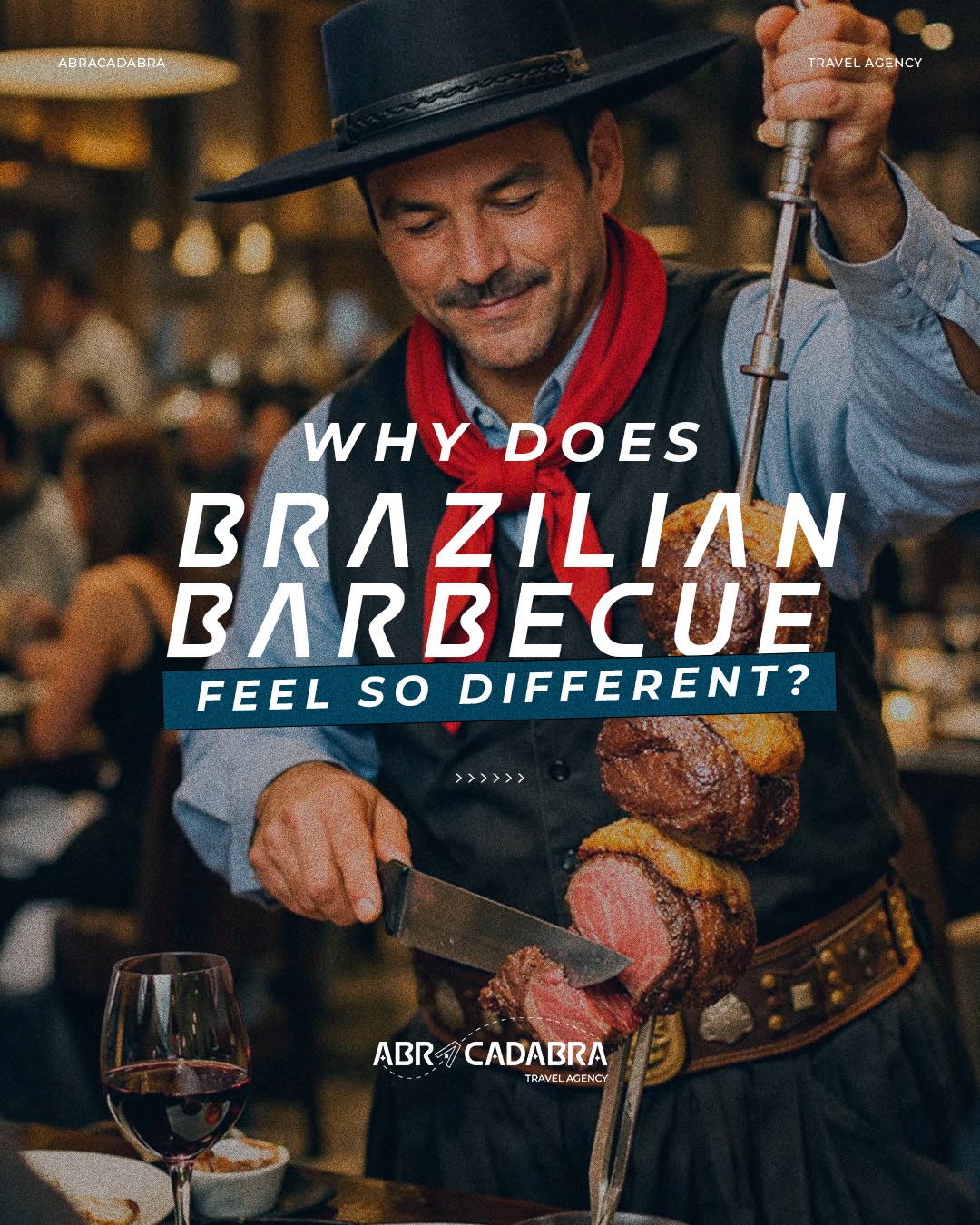 While every region of Brazil has its own flavors and culinary traditions, churrasco remains one of the country’s most iconic experiences for both locals and travelers. 🍖
Come experience traditional Brazilian churrasco for yourself!
.
.
#BrazilianBBQ #Churrasco #BrazilianCulture #VisitBrazil