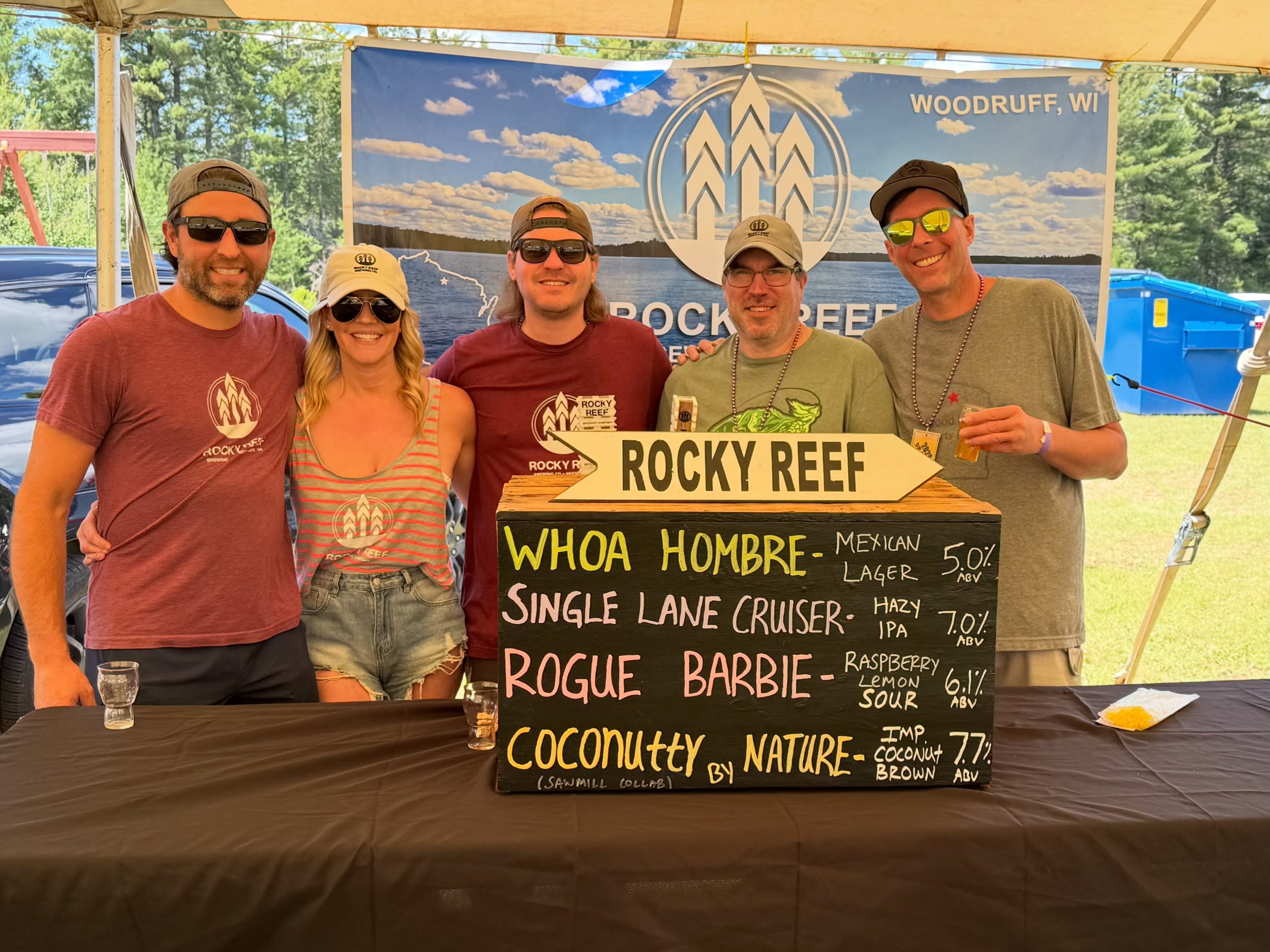 Up North Beer Fest with the crew 🍺🤗🫶🙌