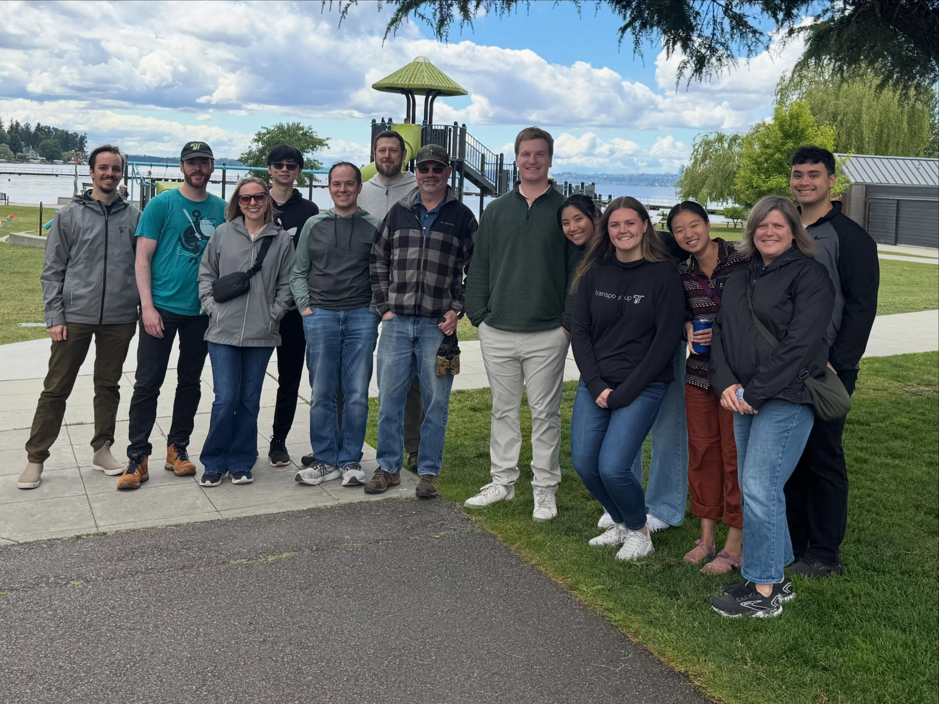 Our in-office crew in Kirkland took an “urban hike” lunch break together last week, taking advantage of good weather and nearby trails along Lake Washington! Ending, of course, with lunch in the park. Great to catch up with coworkers in a different setting!