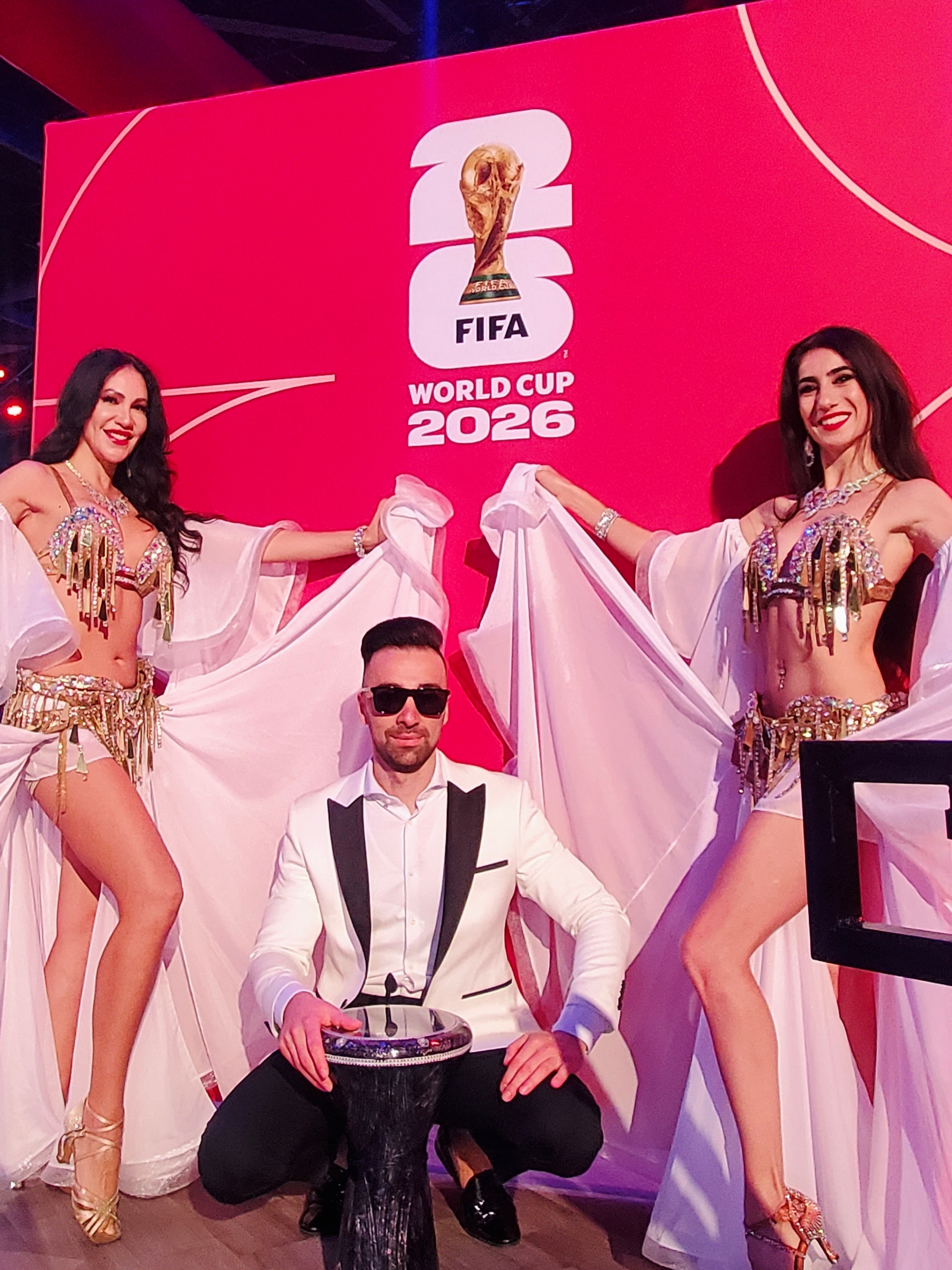 Proud to represent ๐ช๐ฌEgypt at the FIFA World Cup 2026โข VIP Pavilion stage inside Lumen Field Stadium with my amazing team๐๏ธโฝ๏ธ๐๐ท๐ฅ๐
Music. Dance. Culture. One beat at a timeโฆ
#dahov #onceuponabeat #FIFAWorldCup2026 #worldcup #fifa