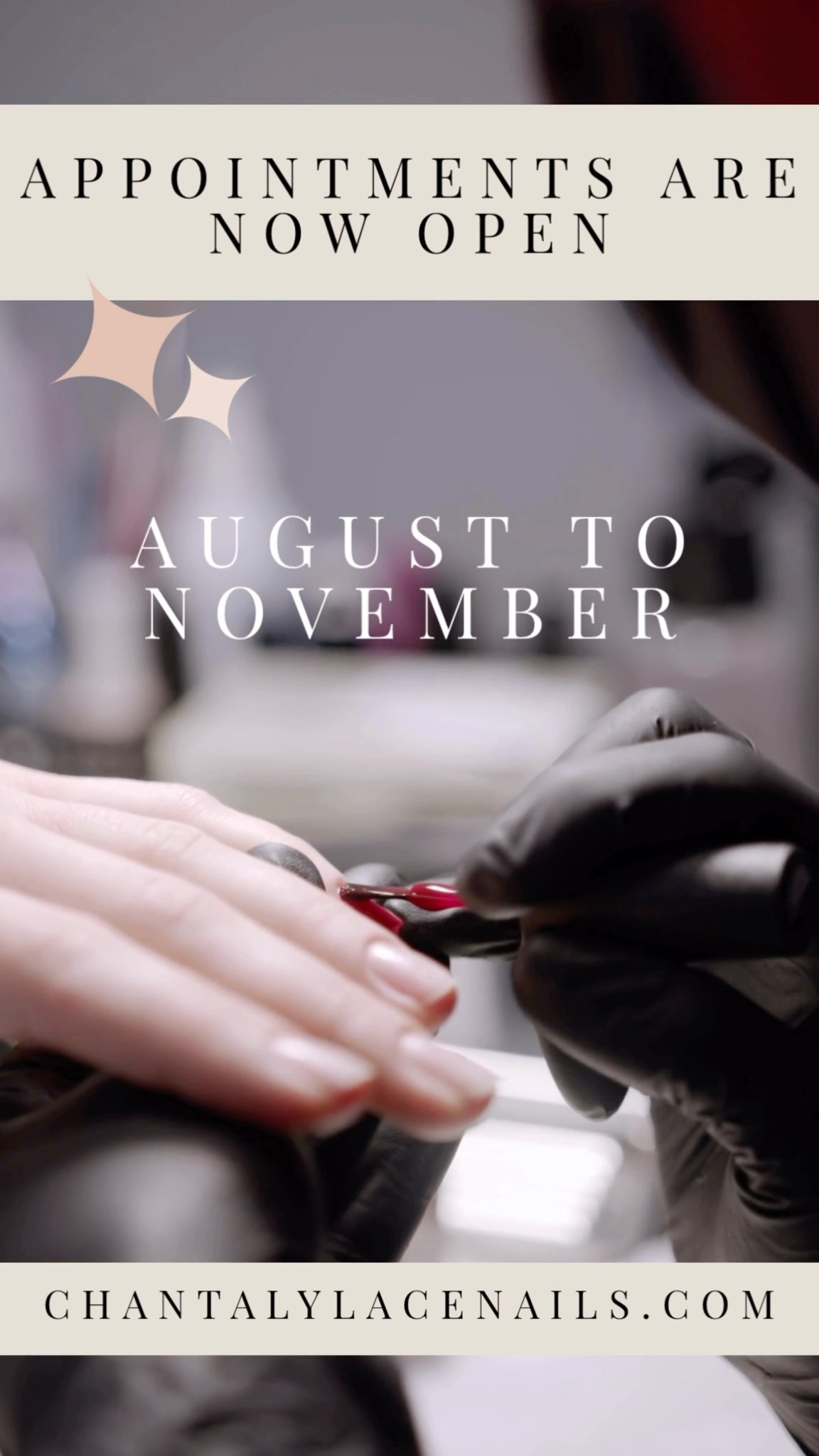 ✨ My books are officially OPEN for August–November! ✨
If you’ve been waiting to book your appointments for the fall season, now’s the time 🍂💅🏼
Spots will go quickly with back-to-school, fall sets, holiday prep, and all the cozy nail season vibes coming up 🤎
Book online at https://www.chantalylacenails.com to reserve your appointments before my calendar fills up 💌
#EdmontonNails #YEGNails #NailTech #FallNails #GelNails #NailAppointments #ChantalylaceNails