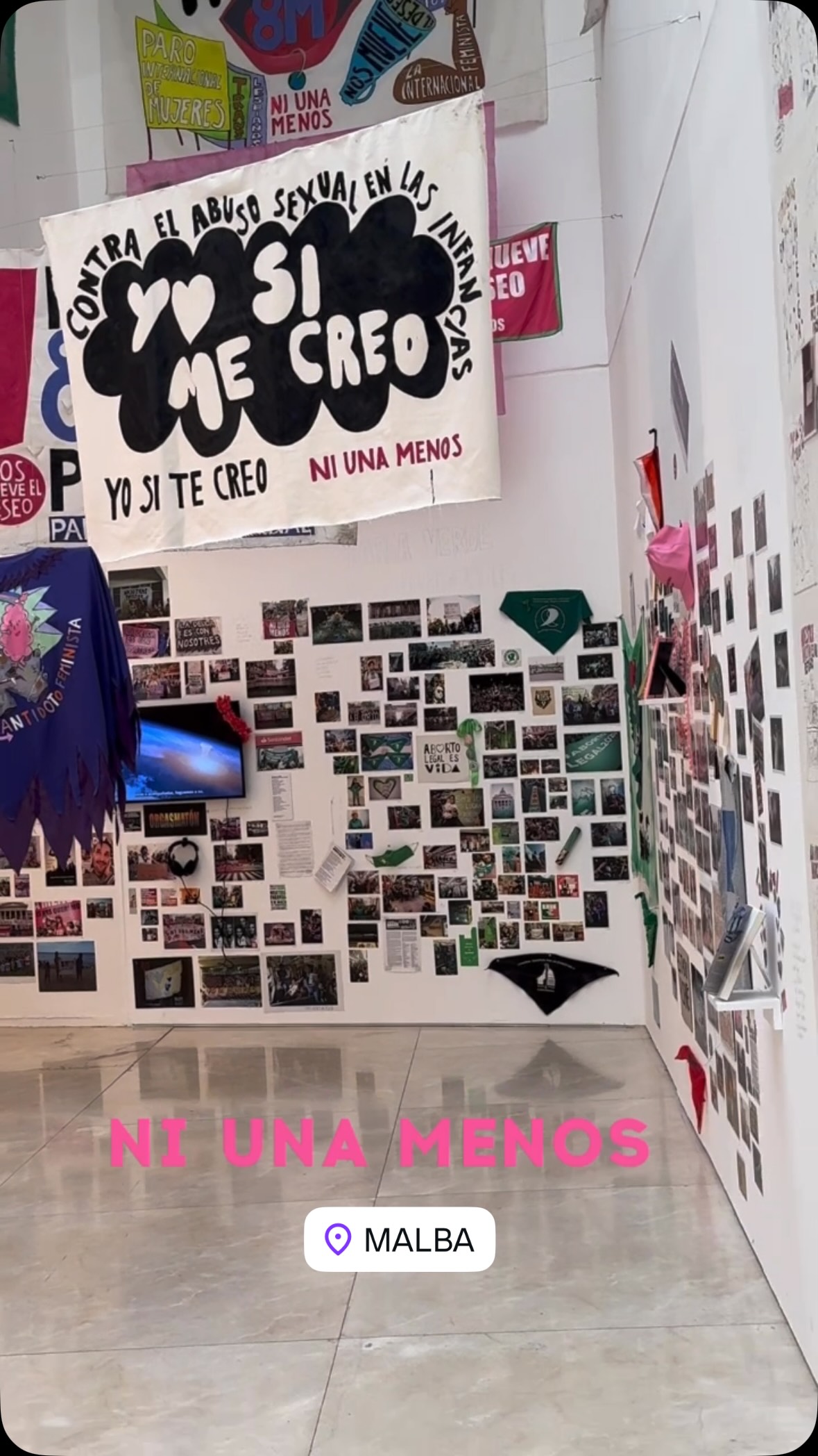 La muestra de Fernanda Laguna “Ni una Menos”, en el @museomalba que dia a dia cobra actualidad. Programada para el Centro Cultural Reina Sofía de España en 2027. Cierra el 22 de junio #artecontemporaneo #niunamenos💜 #arteargentino #exposición #reinasofia @fernanda_laguna55 La muestra de Fernanda Laguna “Ni una Menos”, en el @museomalba que dia a dia cobra actualidad. Programada para el Centro Cultural Reina Sofía de España en 2027. Cierra el 22 de junio #artecontemporaneo #niunamenos💜 #arteargentino #exposición #reinasofia @fernanda_laguna55