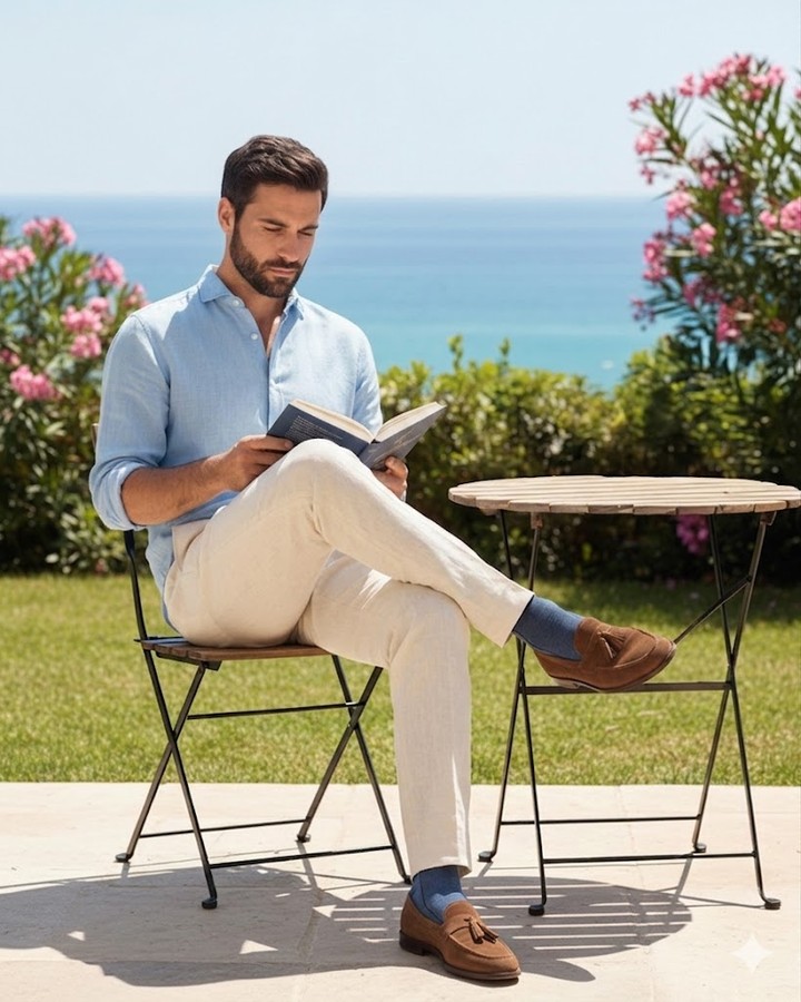 Réalisée en fil d’Écosse, cette chaussette pour homme offre un confort supérieur et une élégance intemporelle.
Les rayures très fines qui s’alternent apportent un effet discret et équilibré, idéal pour ceux qui apprécient la sobriété. 👔
#doredore