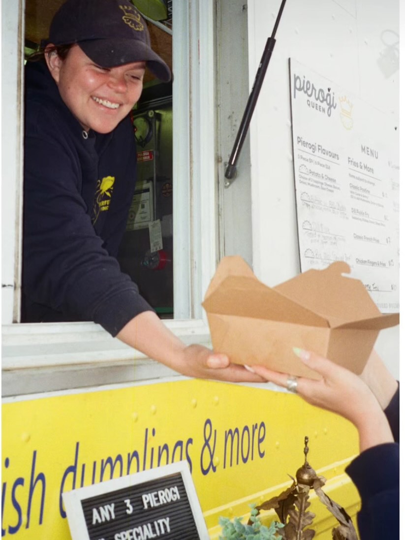 We’ve been absolutely loving this summer so far! ☀️
June has kept us busy, and we couldn’t be more grateful. From serving up pierogi at private driveway parties and family celebrations to catering some fantastic staff lunches. It’s been amazing to be part of so many great events and getting to meet so many wonderful people along the way.
Check out our schedule to see where you can find Pierogi Queen this week. 👇
Interested in booking us for your next event? We’d love to hear from you! 📸: @mitchtookthat
