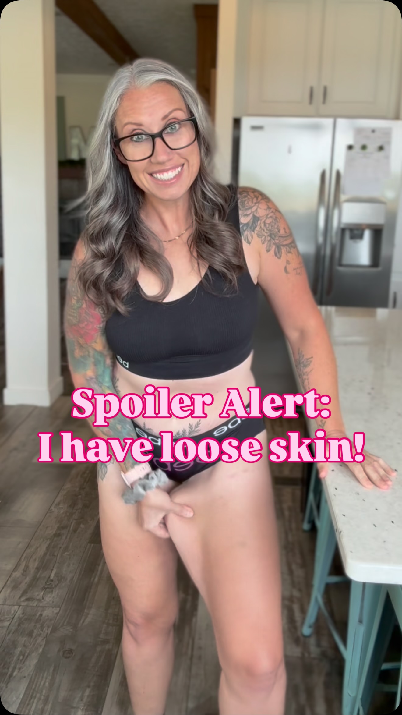 One of the biggest fears I hear from people who want to lose weight is:
“But what about the loose skin?”
TBH, I get it.
After carrying extra weight for years, your body changes. Mine did too.
What’s funny is that now I get comments accusing me of being a completely different person, having secret surgeries, or lying about my weight loss because apparently I don’t have “enough” loose skin to have lost 80 pounds.
The reality is that loose skin isn’t one-size-fits-all.
Age matters.
Genetics matter.
How long you carried the weight matters.
How much weight you lost matters.
Muscle mass matters.
Some people have very little. Some people have a lot. Most of us fall somewhere in between.
Do I have loose skin? Absolutely.
Do I love every part of it? Not particularly.
But if given the choice between loose skin and carrying around 80 extra pounds again, I’d choose the loose skin every single time.
Loose skin never stopped me from playing softball, lifting weights, hiking, buying clothes I love, or living my life.
The irony is that the same people who tell you not to lose weight because you’ll have loose skin are often the same people telling me my before and after photos can’t possibly be the same person.
You can’t win that game.
So if fear of loose skin is holding you back, remember this:
The goal isn’t a perfect body.
The goal is a healthier, happier life.
And I can promise you this: I’ve never once regretted losing the weight.