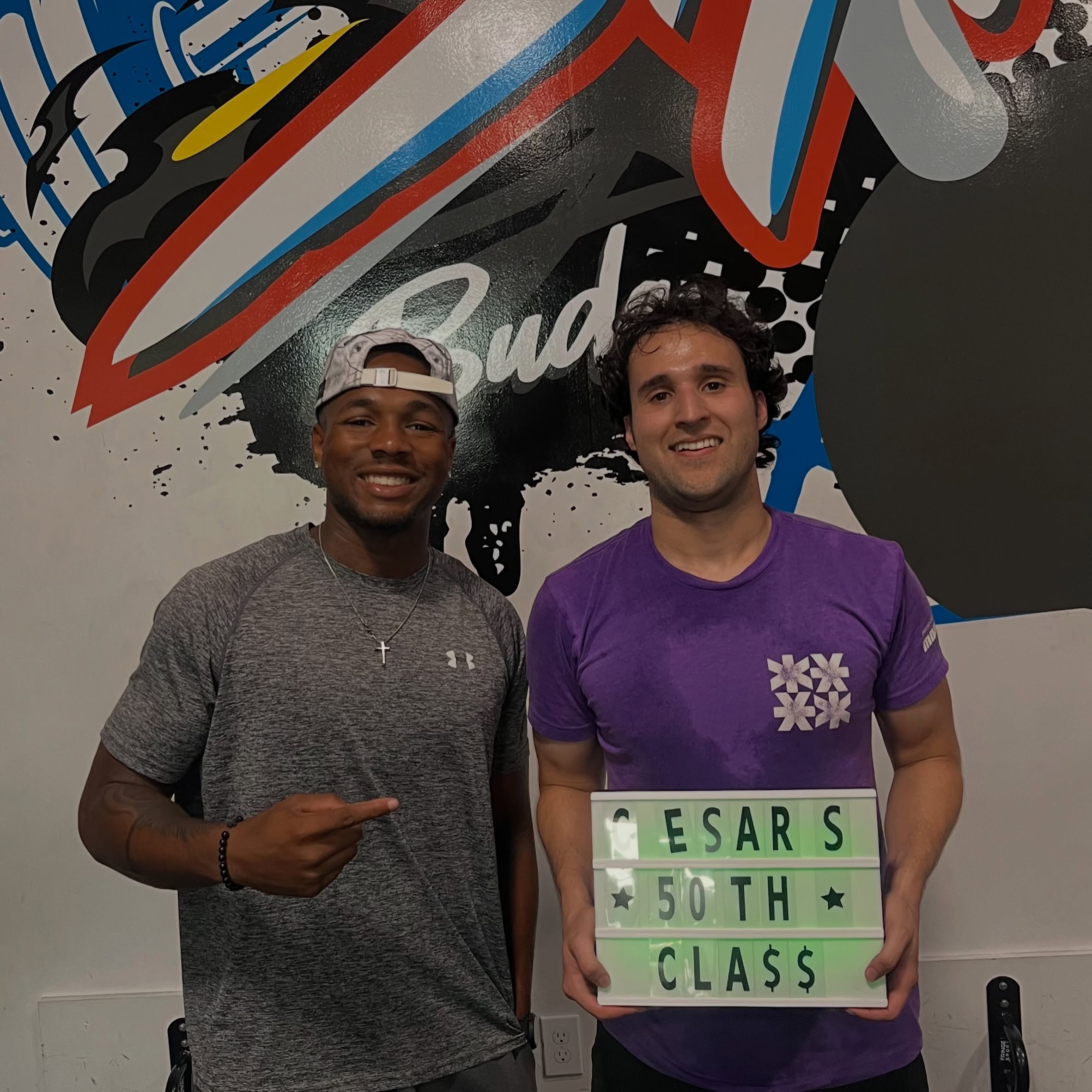 Big shoutout to Cesar for hitting 50 classes this morning!🎉 He shows up, ready to work, challenges himself and keeps pushing forward. We’re so excited to have a new member to 50club and can’t wait to see what he accomplishes next!👏💪
