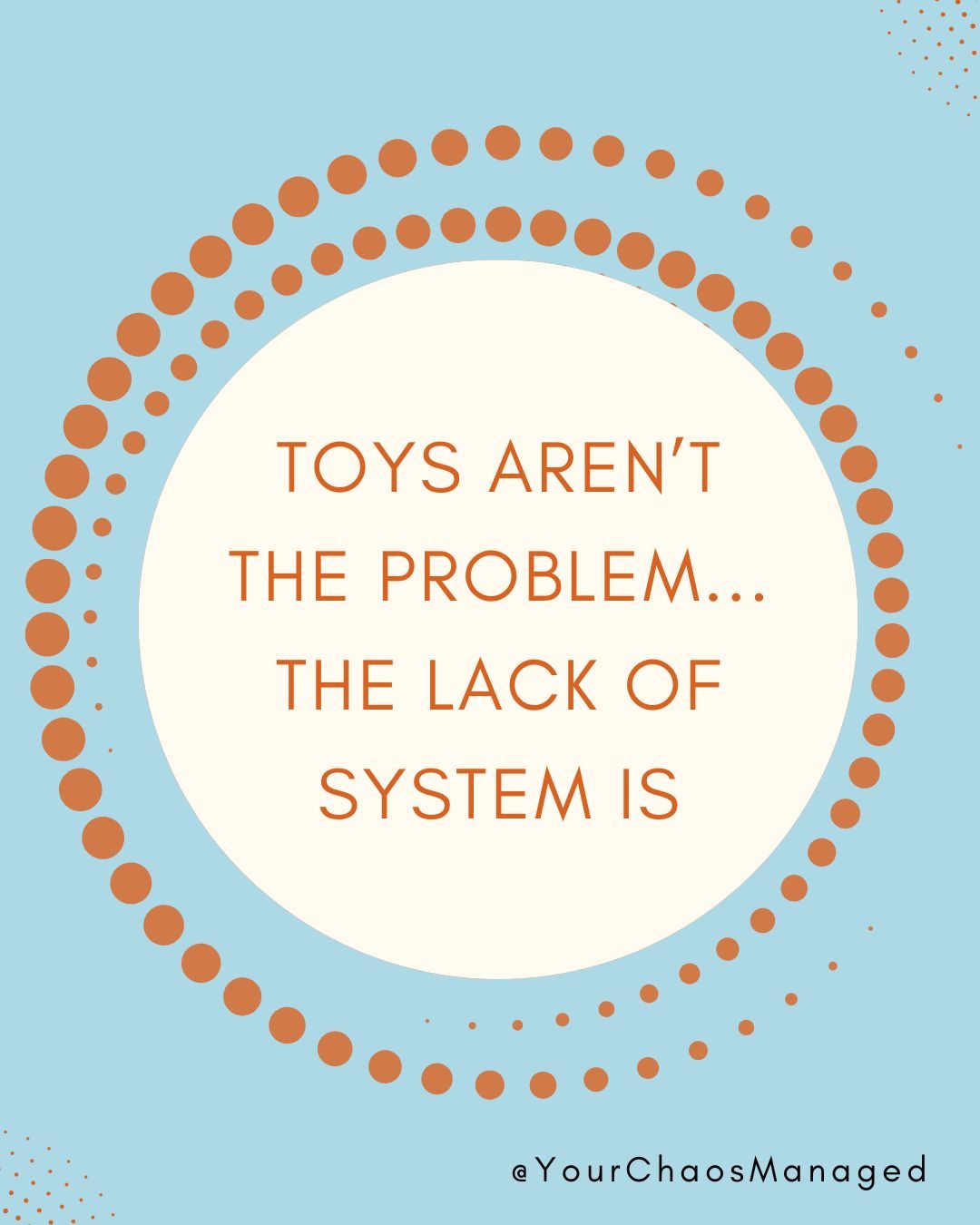 Toys aren’t the problem…
it’s the lack of a system.
Because when everything just gets thrown into bins (or piles 😅),
nothing actually has a home.
That’s when you get:
• Toys everywhere
• Kids dumping instead of putting away
• Constant clean-up that never sticks
The goal isn’t less toys (although sometimes that helps 😉)…
it’s creating a system your kids can actually use.
✔ Clear categories
✔ Easy access
✔ Simple reset
That’s how you go from chaos… to something that actually stays manageable.
If your playroom feels like a daily battle, let’s set up a system that works for your family.
.
.
.
#yourchaosmanaged #toyorganization #playroomorganization #momlifeorganized #homeorganization #organizedhome #declutteryourhome #simplifyyourlife #organizedliving #momlife #staugustinefl #jacksonvillefl #palmcoastfl #lesscluttermorelife #functionalspaces #homeorganizationtips