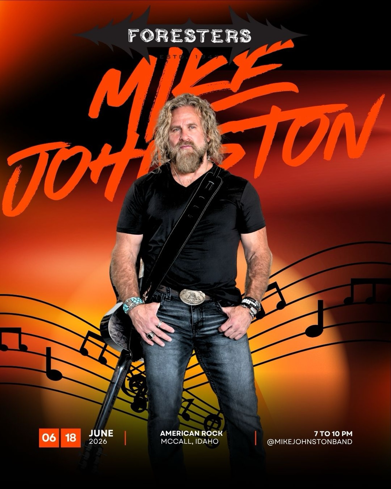 Let’s kick off the start of summer weekend @forestersmccall with some awesome cocktails, delicious pizza and tunes with me @mikejohnston_music. I will be playing this Thursday, June 18th from 7-10! Come out and join me for some great times! #mikejohnstonband #originalmusic #americanrock