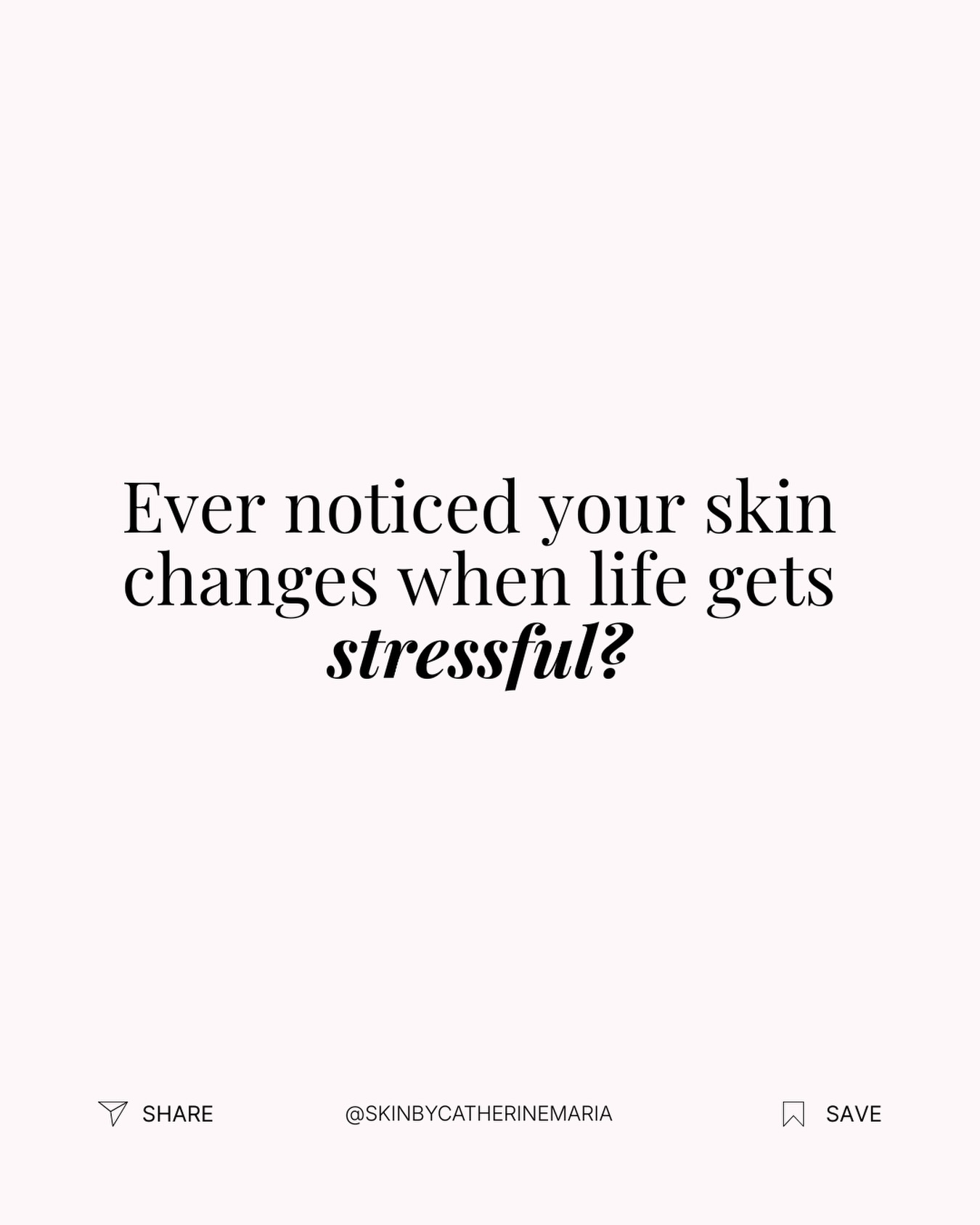 Did you know that stress can show on the skin?
There have been studies that ‘both acute and chronic stress can give negative effects on overall skin health and wellness, as well as causing a number of skin conditions, including psoriasis, eczema, acne and hair loss’.
You may notice that your skin suddenly changes when life gets stressful…well you’re not imagining it. Your skin and your nervous system are closely connected, which is why periods of stress can show up on the skin.
When we experience ongoing stress, the body can release more stress hormones (like cortisol) which can influence how the skin behaves.
You might notice things like more breakouts, increased redness/sensitivity, inflammation, weakened skin barrier, slower healing, skin looking dull and tired and changes in oil production.
But, stress can also affect sleep quality, digestion, nutrition, hormone balance and daily habits. This is why it’s important that we also consider the environment we are in, our lifestyle, and also what’s happening internally.
This doesn’t mean that stress ‘causes’ every skin concern, but skin is complex - it’s a living organ, and there are so many various factors involved, but when we support skin, it means looking at the bigger picture, not just your skincare cupboard.
Your skin doesn’t exist separately from you.
This is why in my Bespoke 360 skin consultations, we look at everything in depth - no quick consultations, it’s a 90 minutes discussion. It’s for those who really want to understand their skin and the way it is. We don’t just look at skin in isolation.
📍 Aylesbury, Buckinghamshire
📩 info@skinbycatherinemaria.com
🌍 www.skinbycatherinemaria.com
#aylesbury #aylesburyvale #aylesburyfacial #aylesburybusiness #aylesburysalon