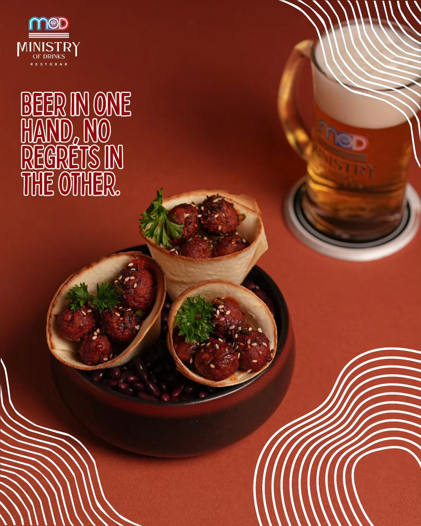 No regrets, only cheers!