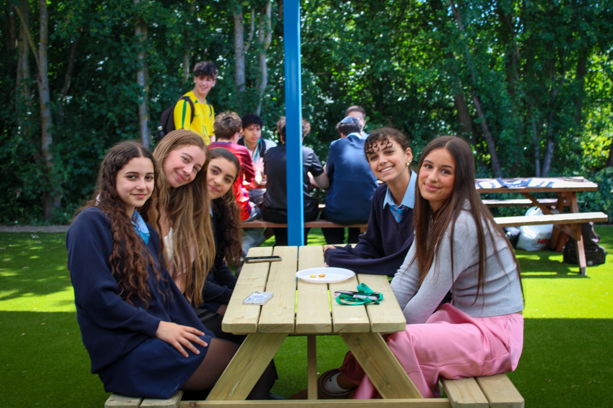 Today Year 11 finished the final GCSE in the series and either stayed in school or returned for the customary BBQ. Despite early rain in the day, the sun came out and the skies were blue and it was a joy to see the majority of the year group return to share stories and a bite to eat. There was a lovely, relaxed and jovial atmosphere amongst the year group as they all head off to enjoy a long and very well deserved summer break. They have been a delightful year group and they have coped with the exam series with grace, resilience and determination. We hope they have an amazing break and those that are not going to return go with our love and very best wishes for the future. We also look forward to welcoming those that are returning in September for the next stage of their educational journey.
