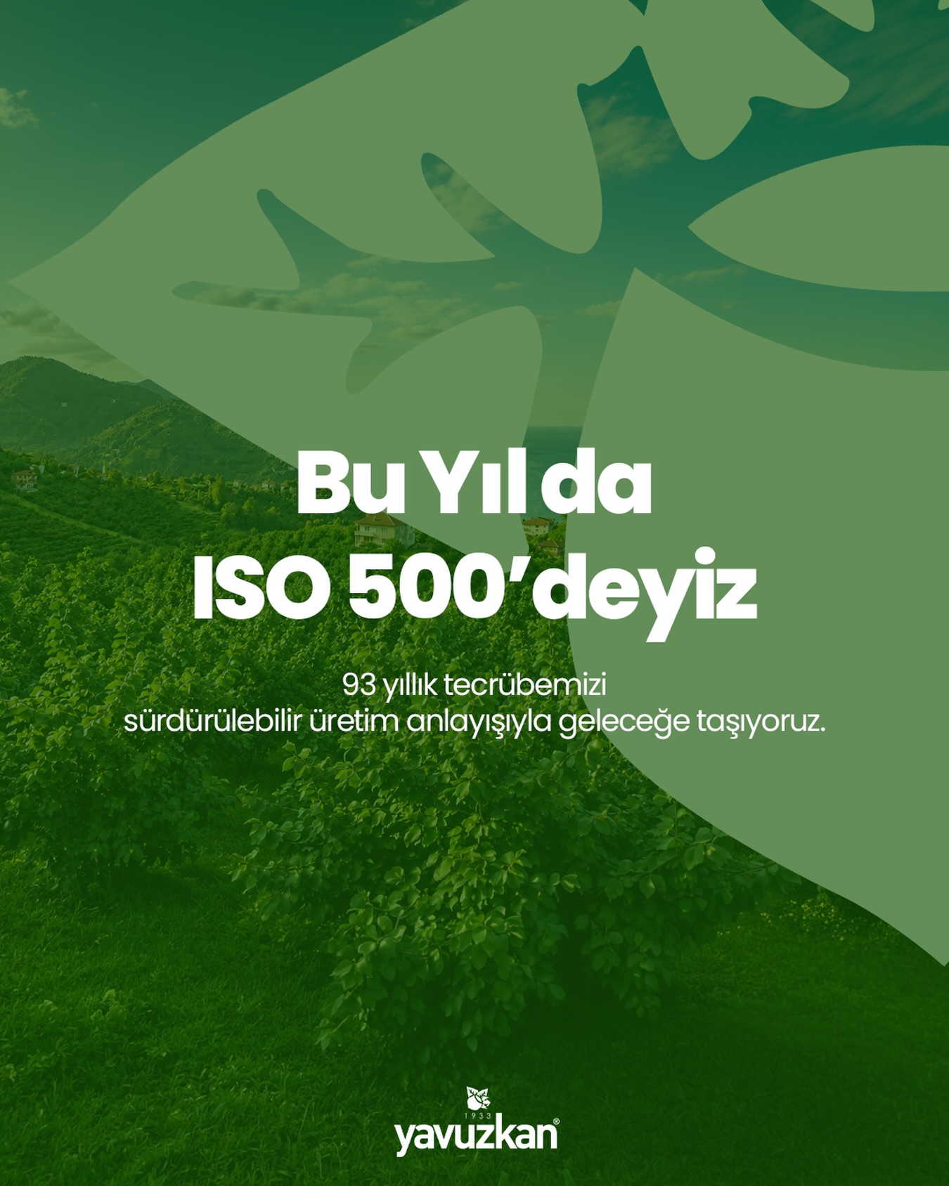93 yıllık köklü geçmişimizden aldığımız güçle, üretmeye, büyümeye ve geleceğe değer katmaya devam ediyoruz.
Türkiye’nin en büyük sanayi kuruluşlarını sıralayan ISO 500 listesinde bu yıl da yer almanın gururunu yaşıyoruz.
📌 ISO 500 listesinde 254. sıradayız.
#ISO500