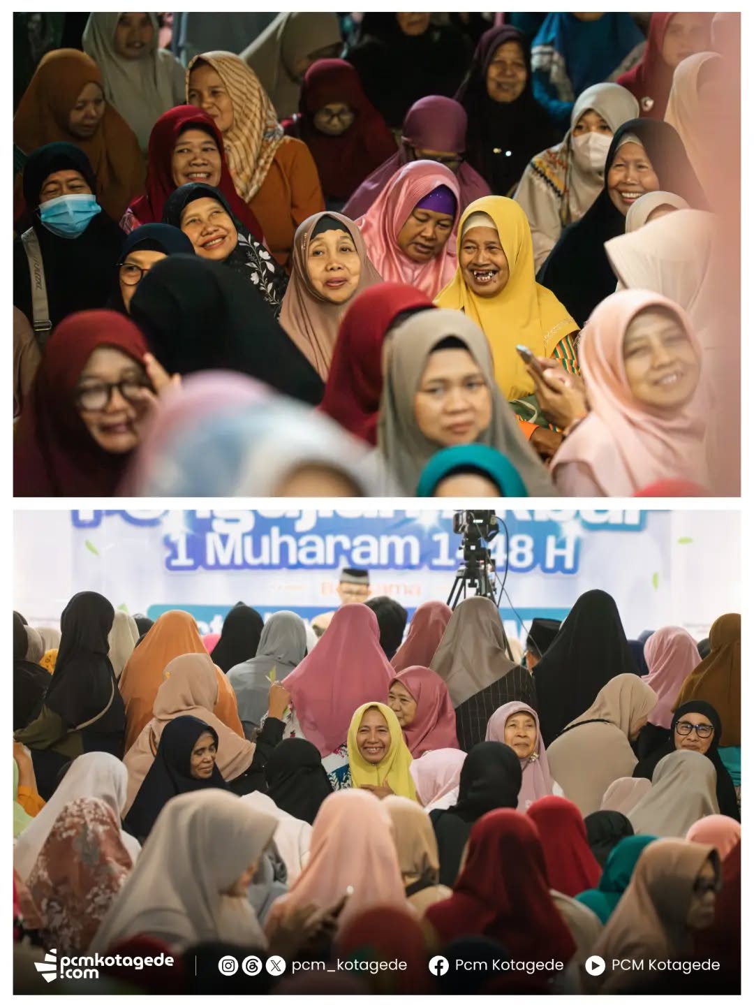 Moment Pengajian Akbar 1 Muharam 1448 bersama Ustadz Wijayanto @ustadwijayanto.official
Senin 15 Juni 2026
Di Masjid Gedhe Mataram Kotagede
#pcmkotagede #kotagede #muhammadiyah #1muharam1448h #pengajianakbar1448h