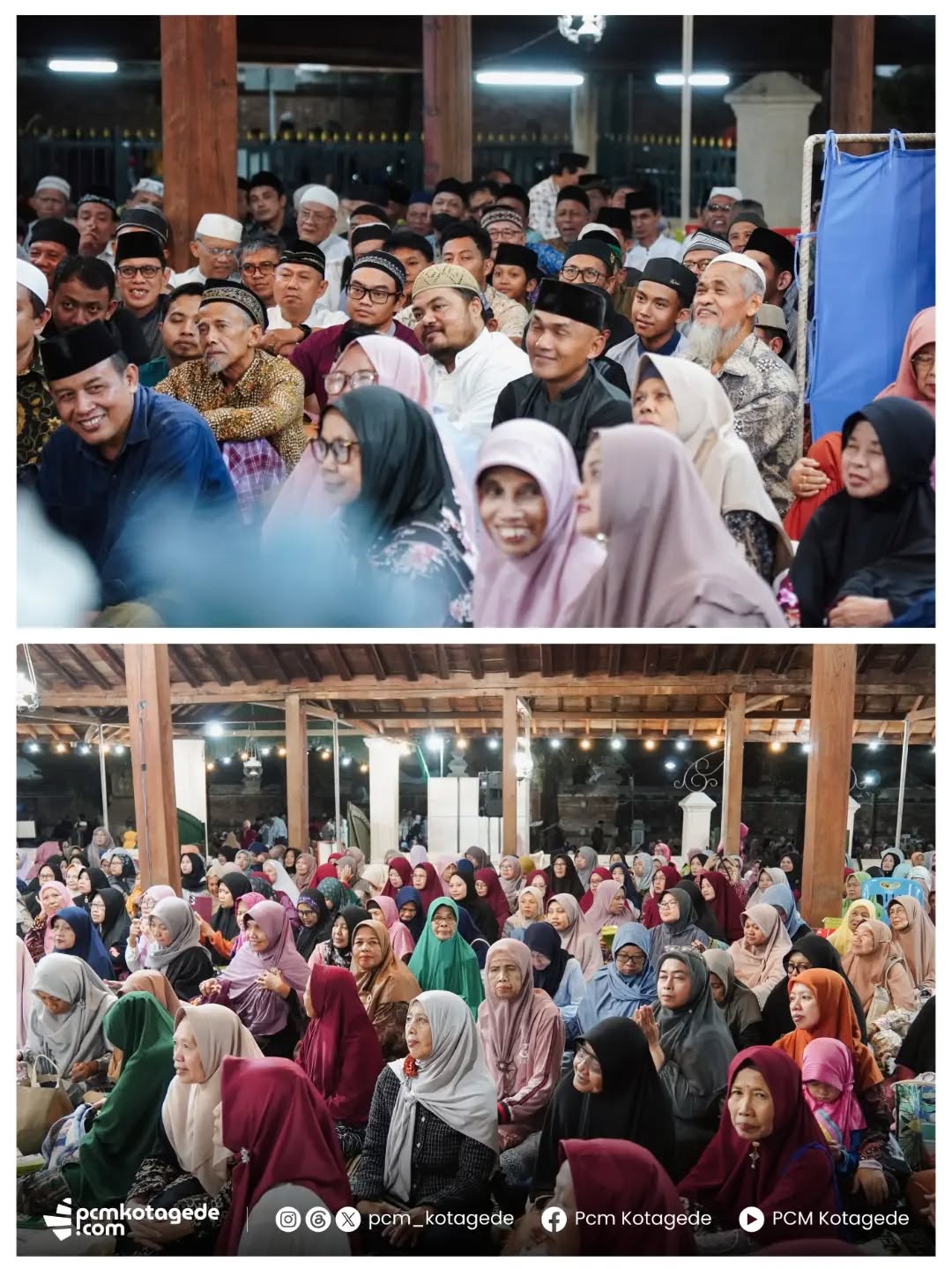 Moment Pengajian Akbar 1 Muharam 1448 bersama Ustadz Wijayanto @ustadwijayanto.official
Senin 15 Juni 2026
Di Masjid Gedhe Mataram Kotagede
#pcmkotagede #kotagede #muhammadiyah #1muharam1448h #pengajianakbar1448h