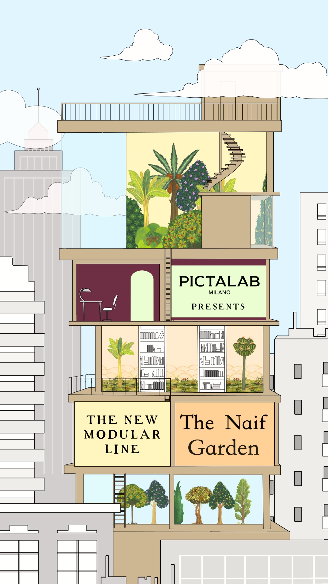 Con un gusto a metà tra la fiabe e le reminiscenze orientali The Naif Garden è una collezione di carte componibili che offre la possibilità di personalizzare la decorazione a seconda di ogni ambiente.
Lo stile pittorico grafico e i colori intensi creano un'atmosfera senza tempo.
La linea è disponibile in versione dipinta e stampata.
Scopri questo ed altri cataloghi su pictalab.com
Video: @virginiataroni_videomaker