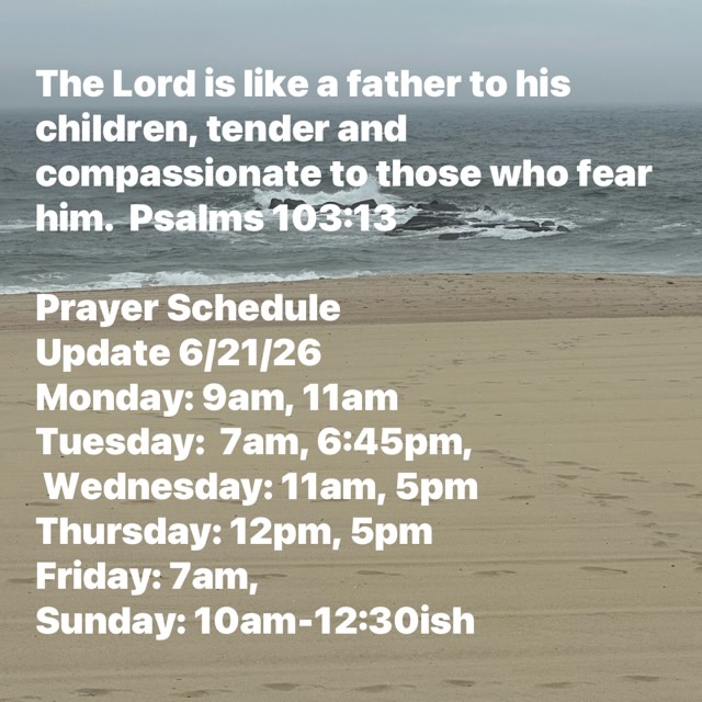 For updates and full schedule go to
www.lighthop.org
Lighthouse of Prayer
1011 N 26th St
Kalamazoo, MI 49048
Streaming link at www.lighthop.org
Not forsaking the assembling of ourselves together, as is the manner of some, but exhorting one another, and so much the more as you see the Day approaching. Hebrews 10:25
Brethren, pray for us.
1 Thessalonians 5:25