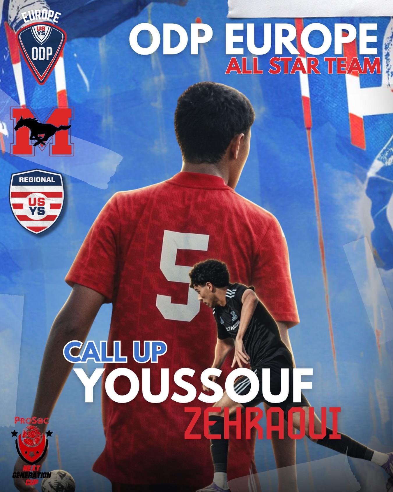 Youssouf is headed to the Next Generation Cup with the ODP Europe All-Star Team