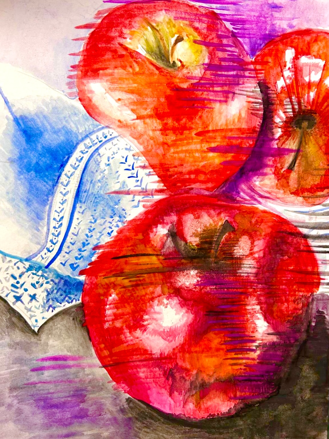🍎 Watercolour Apples That Pop! 💥
Our Juniors class has recently been exploring colour mixing and blending, creating a range of tints and tones to bring these apple studies to life.
From highlights to shadows, the students focused on capturing realism, depth, and form through careful observation and brushwork.
We are so impressed with the vibrant results and the progress our young artists continue to make! 🎨✨
#watercolorpainting #kidsartclass #kidsart #enfield #londonmums