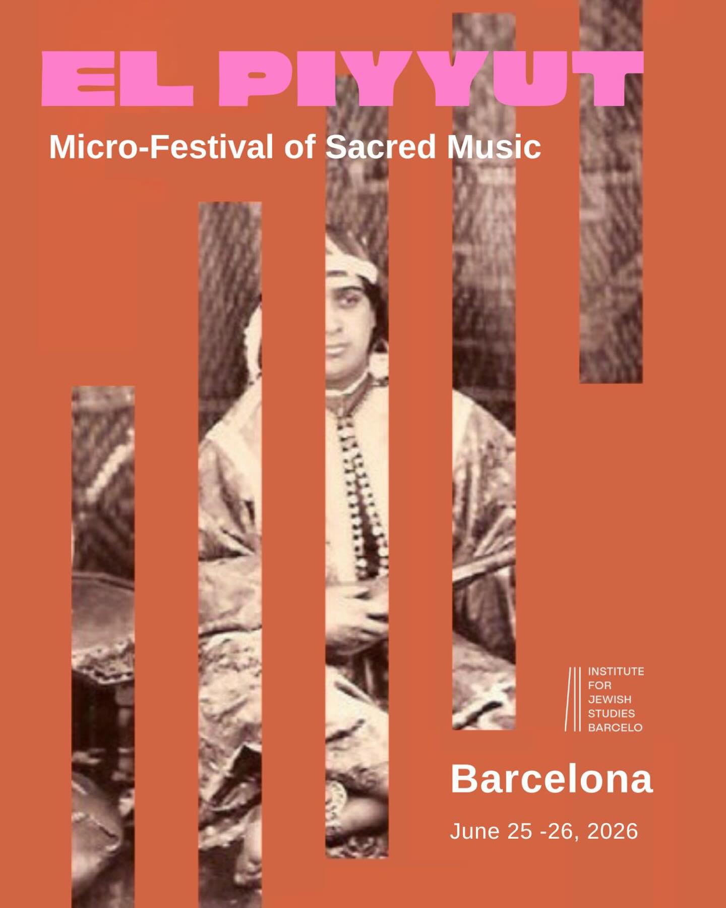Acompanya’ns a la segona edició d’El Piyyut: Microfestival de Música Sacra, que tindrà lloc els dies 25 i 26 de juny a Casa Adret!
Dos dies de cant sagrat, poesia litúrgica jueva, tallers, concerts, una jam session multicultural i cant comunitari, que reuniran diverses tradicions musicals i espirituals d’arreu de la Mediterrània.
Més informació i inscripcions:
https://www.ejbarcelona.org/piyyut2026 (link a la bio)
——
Join us for the second edition of El Piyyut: Micro-Festival of Sacred Music, taking place on June 25-26 at Casa Adret!
Two days of sacred song, Jewish liturgical poetry, workshops, concerts, a multicultural jam session, and communal singing, bringing together diverse musical and spiritual traditions from across the Mediterranean.
More information and registration:
https://www.ejbarcelona.org/piyyut2026 (link in bio)